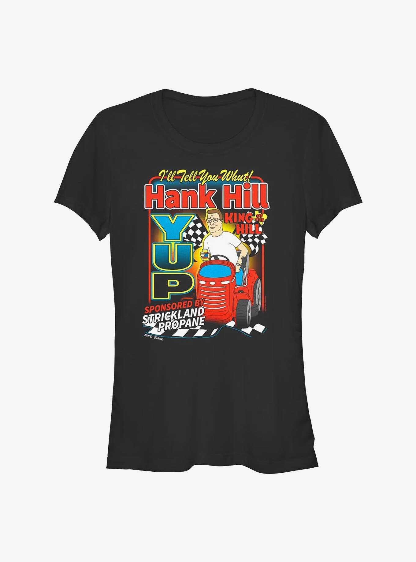 King of the Hill Hank Hill Yup Racing Girls T-Shirt, , hi-res