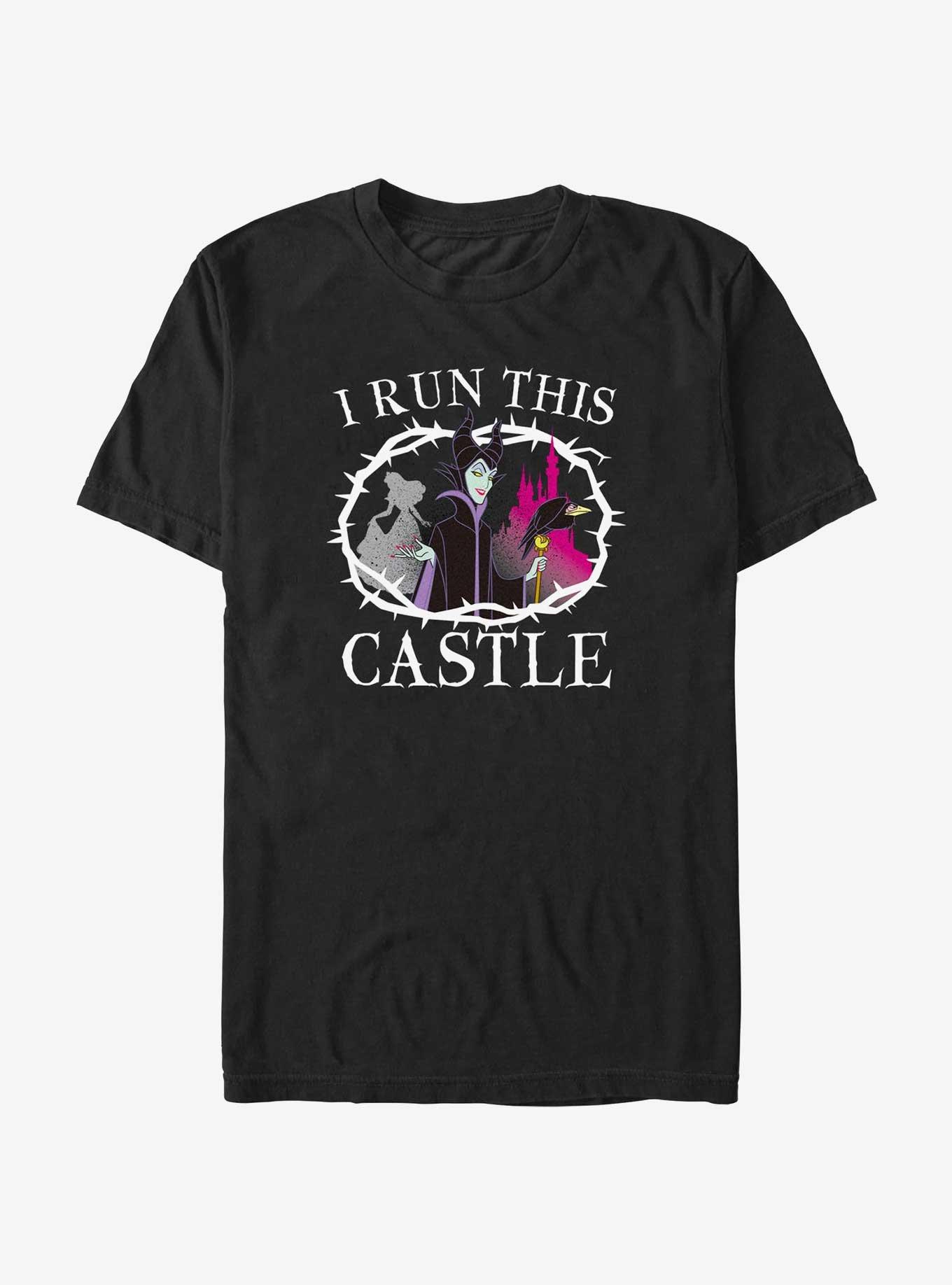 Disney Sleeping Beauty I Run This Castle T-Shirt, BLACK, hi-res