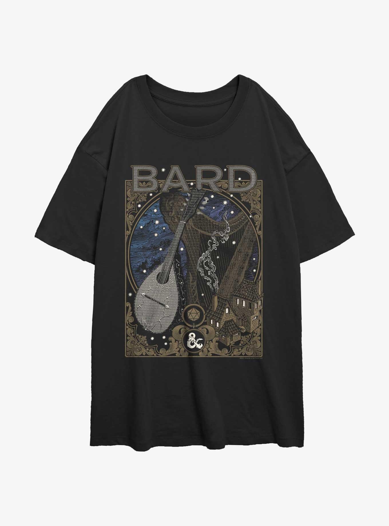 Dungeons &amp; Dragons Bard Girls Oversized T-Shirt