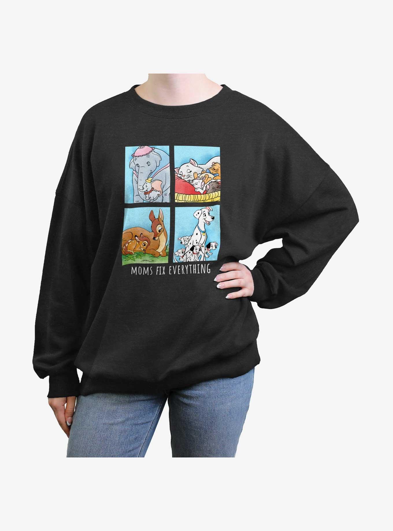 Disney Channel Moms Fix Everything Girls Oversized Sweatshirt, , hi-res