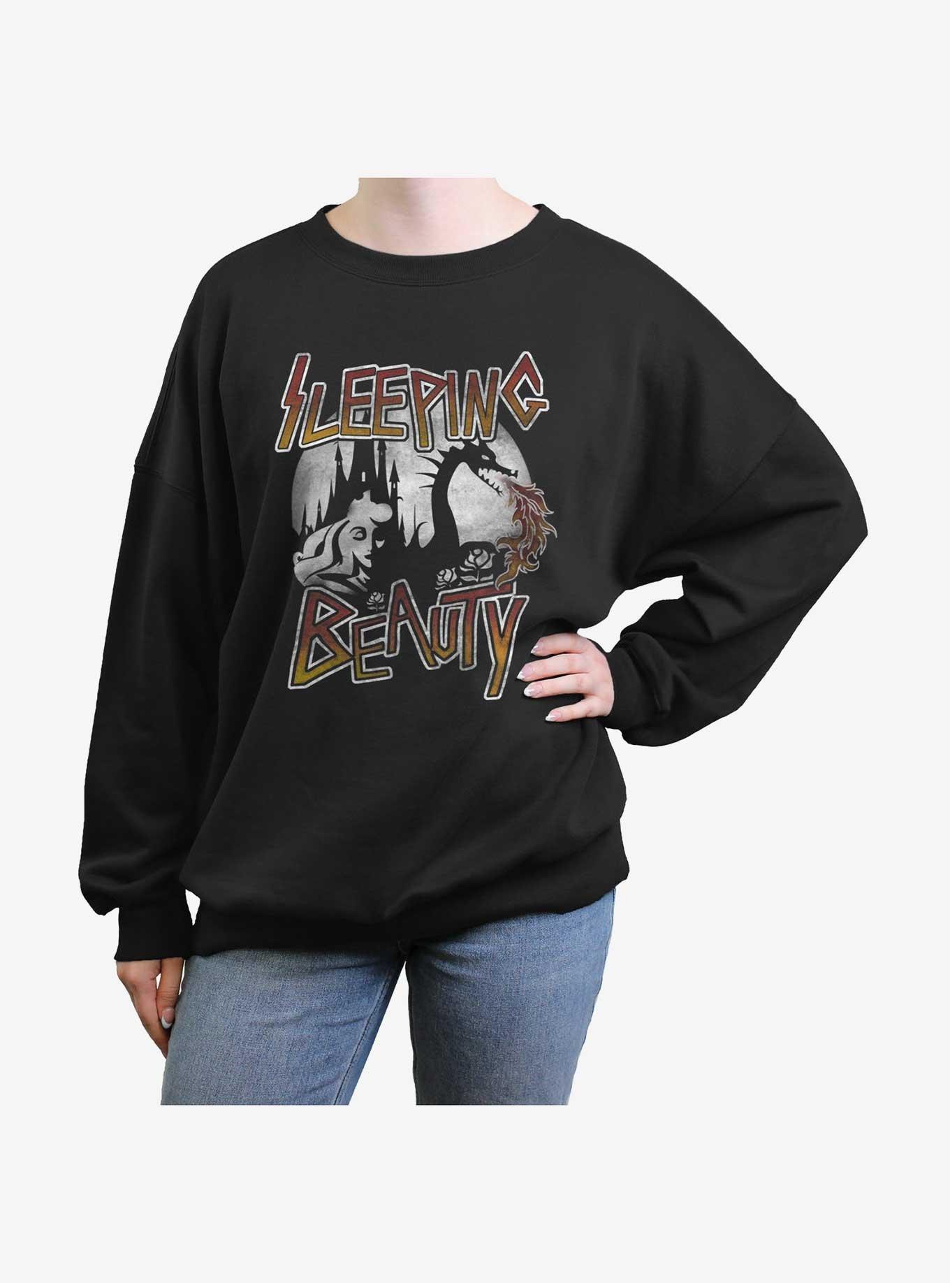 Disney Princesses Sleeping Beauty Girls Oversized Sweatshirt, , hi-res