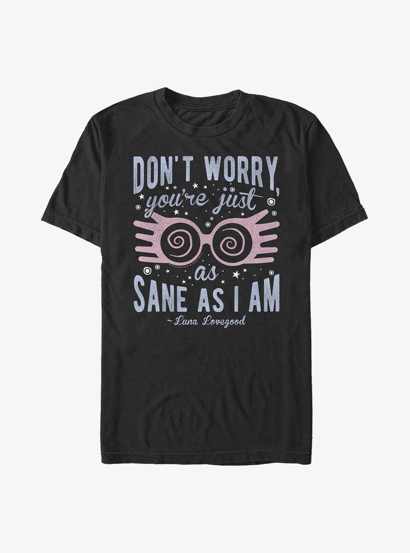 Harry Potter Just As Sane As Luna T-Shirt, , hi-res