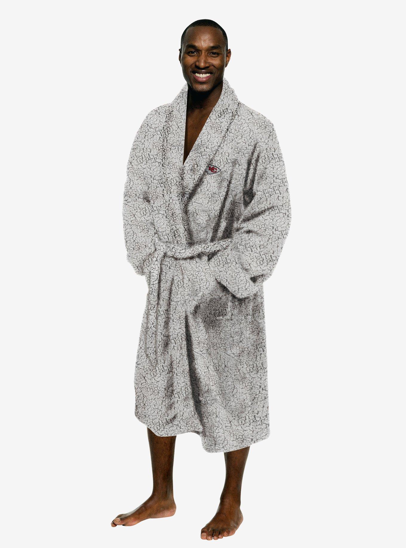 NFL Chiefs Sherpa Bath Robe, , hi-res