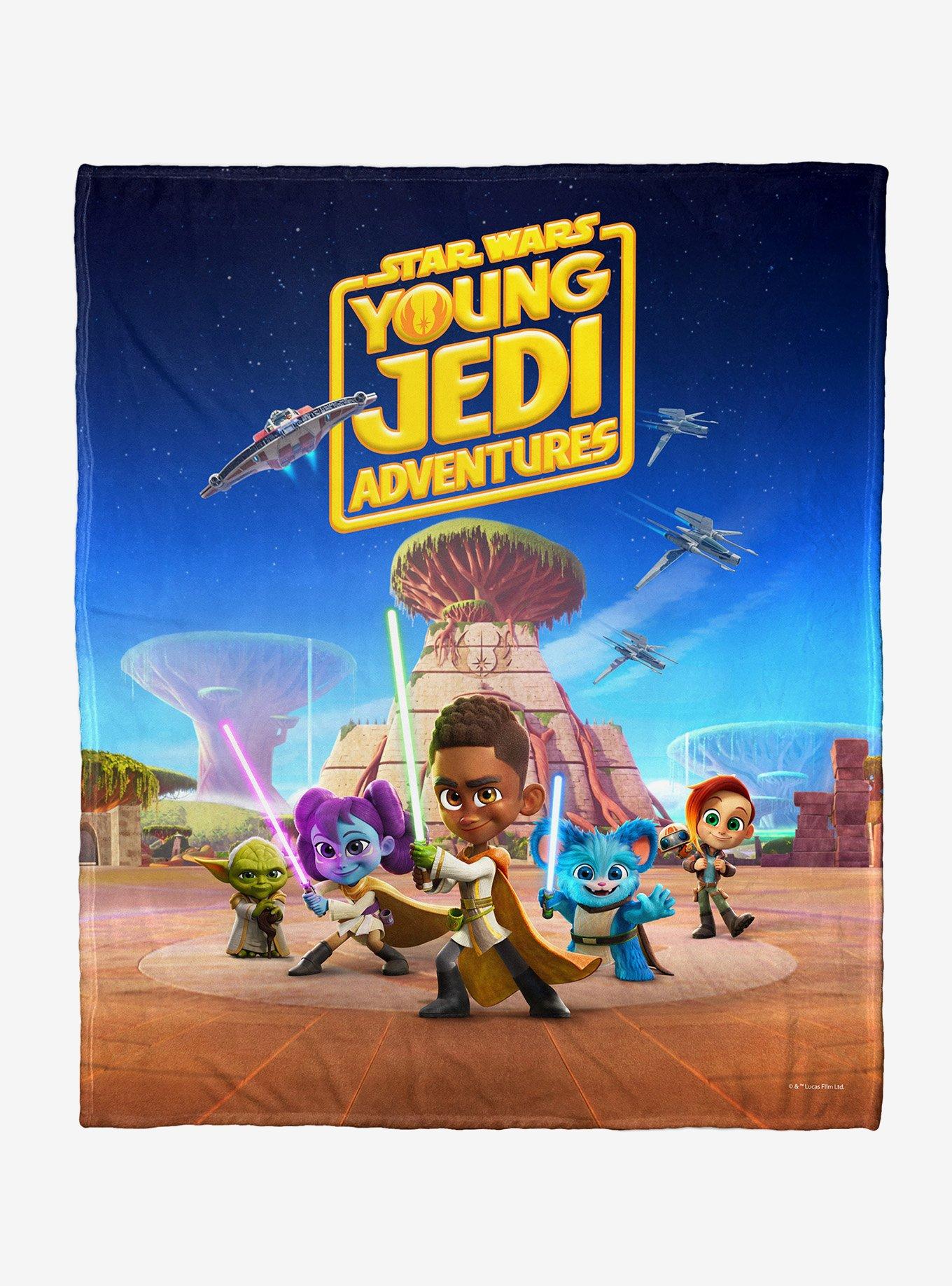 Star Wars Young Jedi Young Jedi Adventures Silk Touch Blanket, , hi-res
