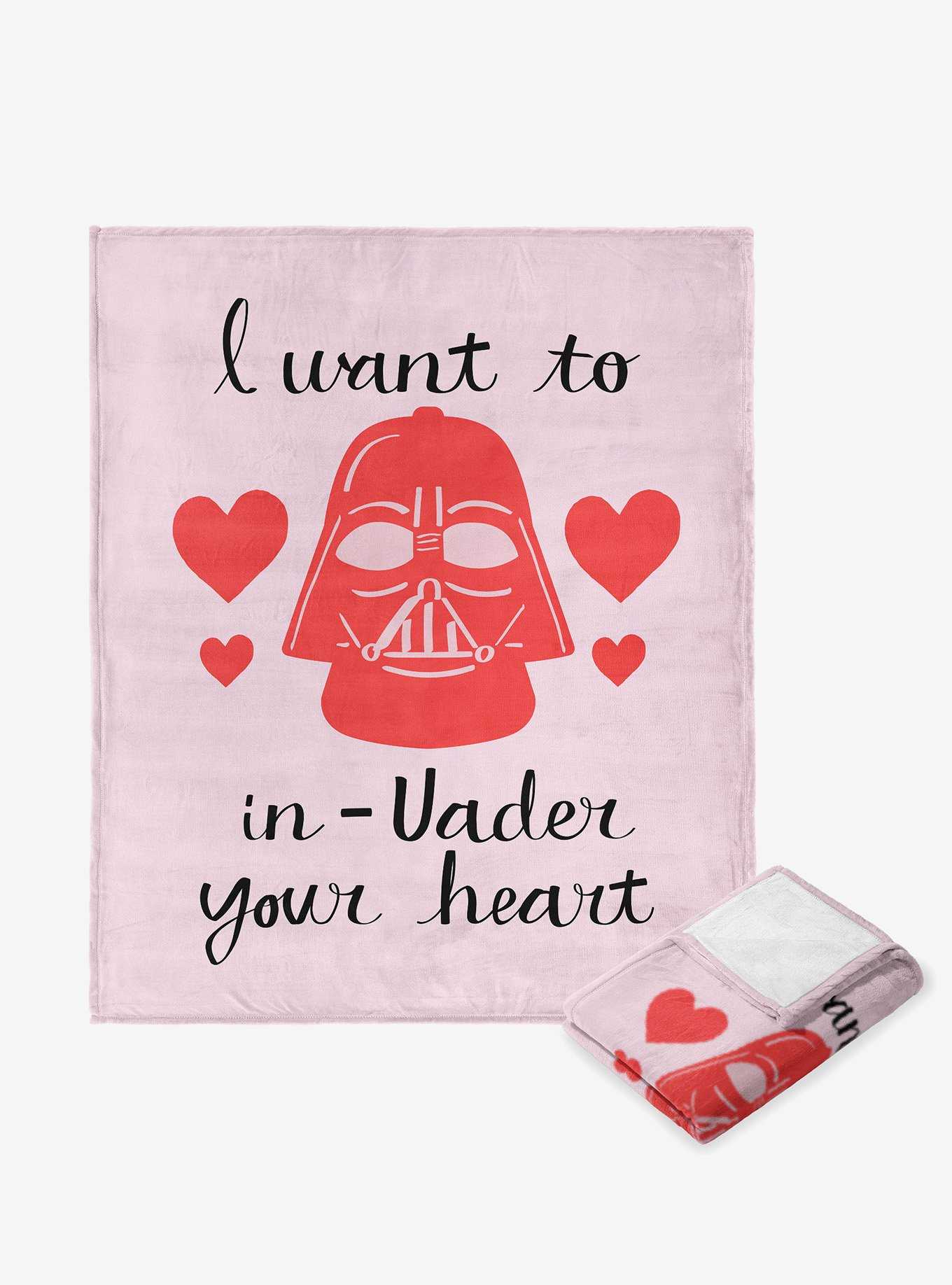 Star Wars Lucas Classic Invader Silk Touch Blanket, , hi-res