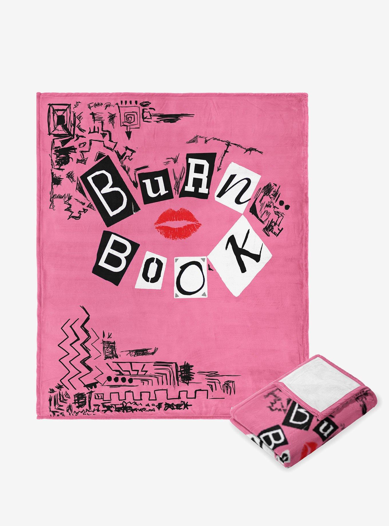 Mean Girls Burn Book Silk Touch Blanket, , hi-res