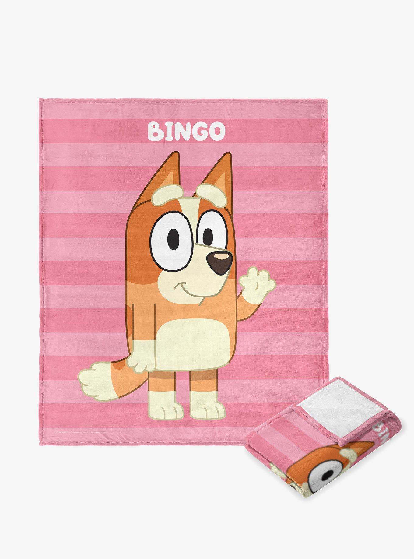 Bluey Roll Call Bingo Silk Touch Blanket | Hot Topic