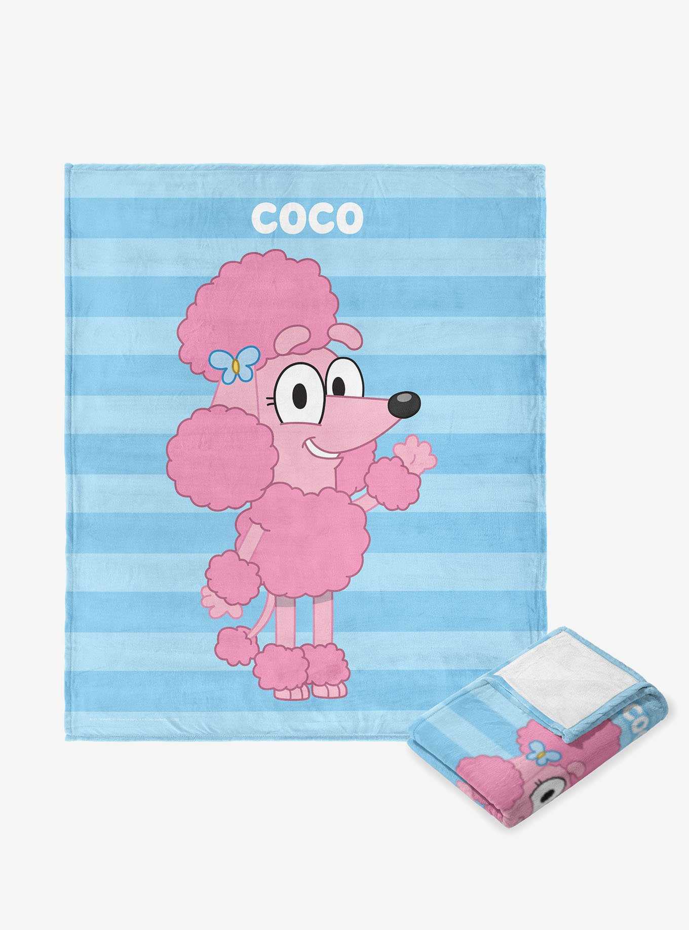 Bluey Roll Call Coco Silk Touch Blanket, , hi-res