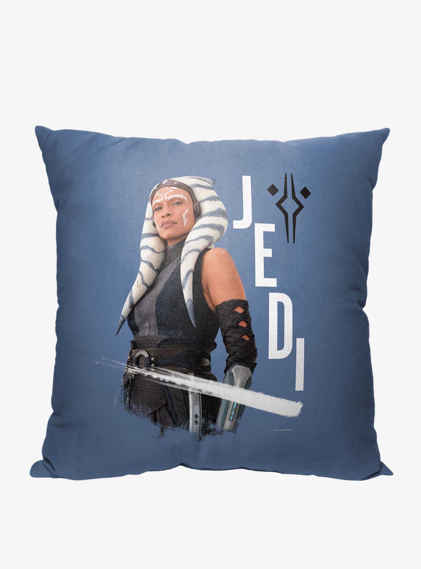 Star Wars Ahsoka Tano Jedi Printed Throw Pillow, , hi-res