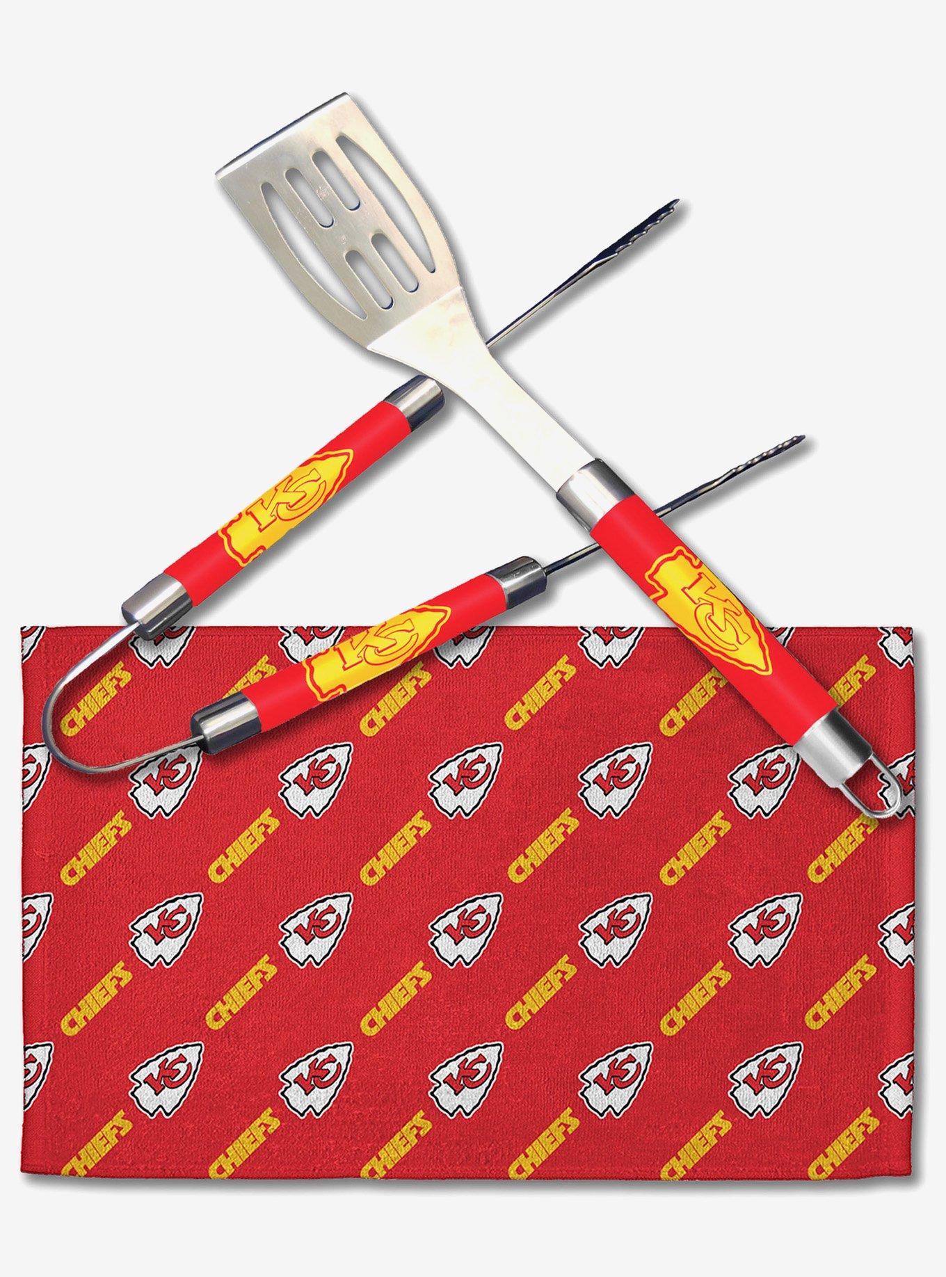 NFL Chiefs BBQ Grill Utensil Set, , hi-res