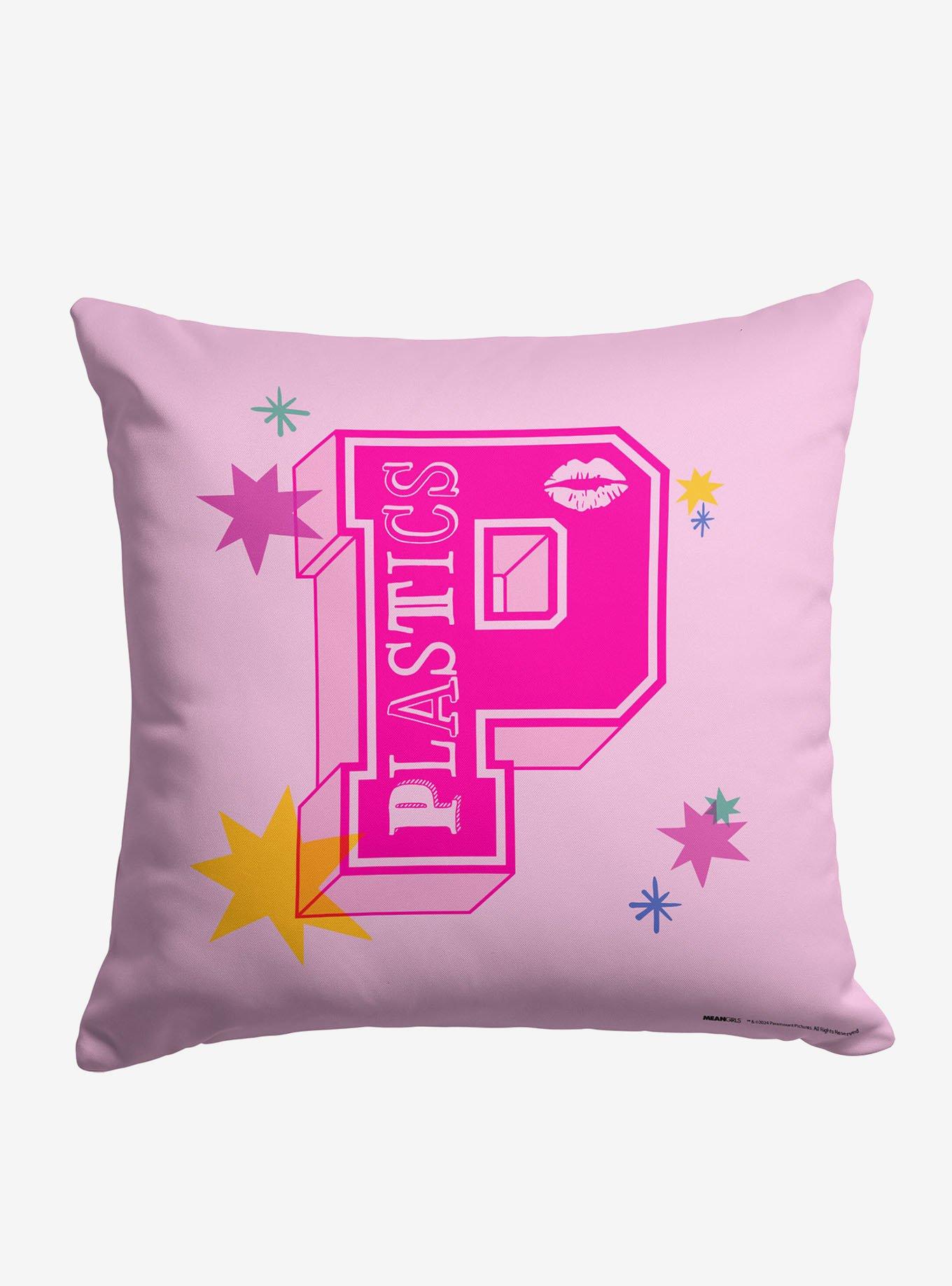 Mean Girls Go Plastics Printed Throw Pillow, , hi-res