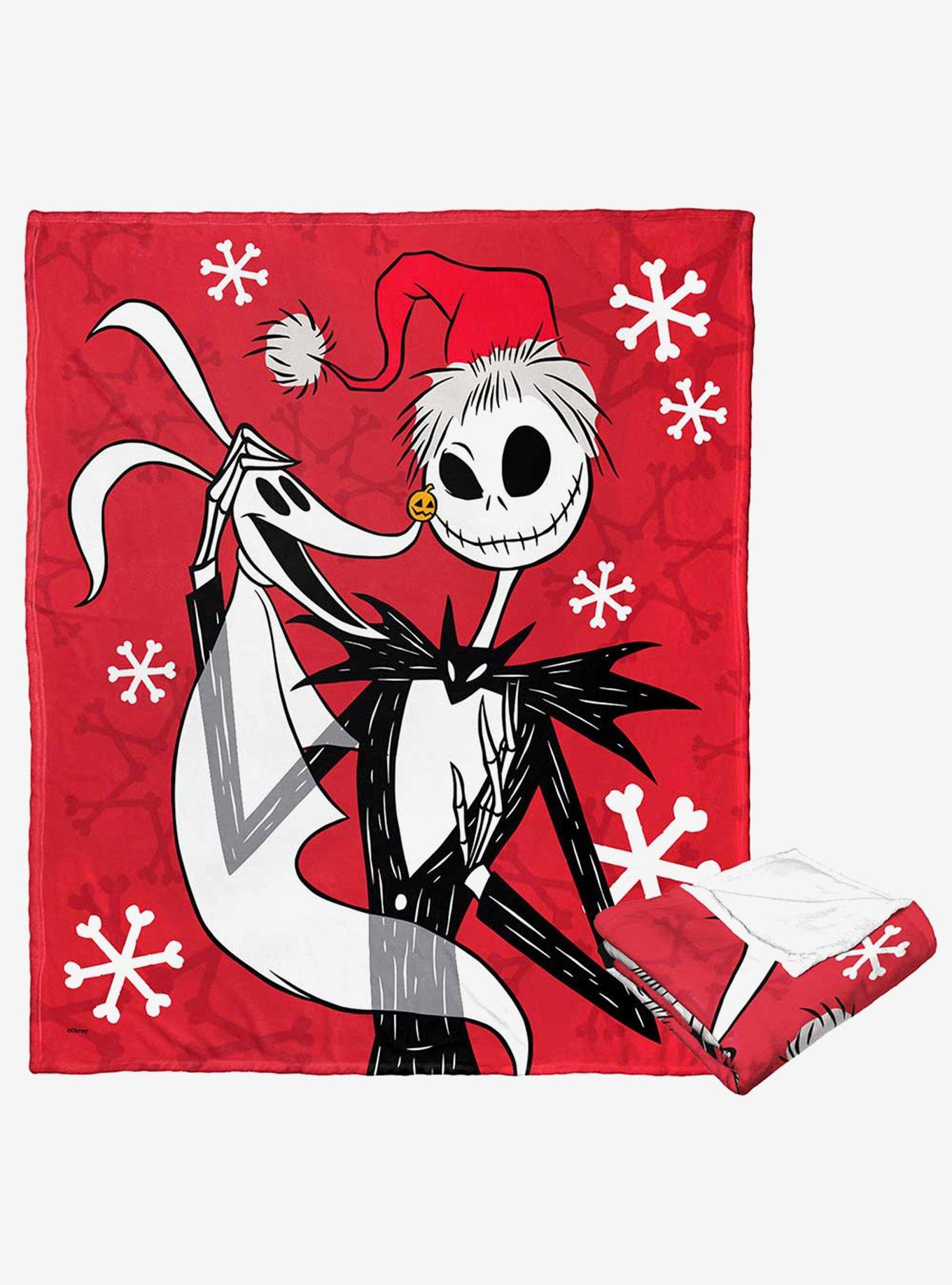 Disney Nightmare Before Christmas Merry Madness Silk Touch Blanket, , hi-res