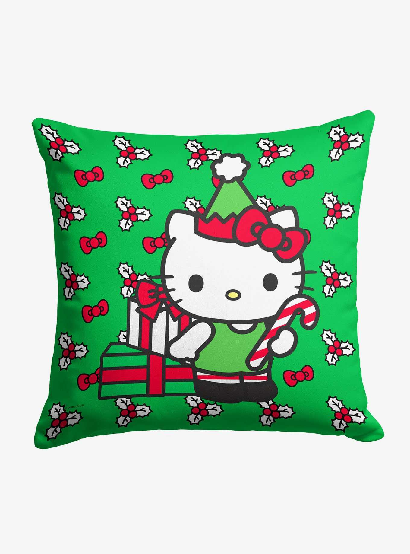 Hello Kitty Good Vibes Printed Throw Pillow, , hi-res