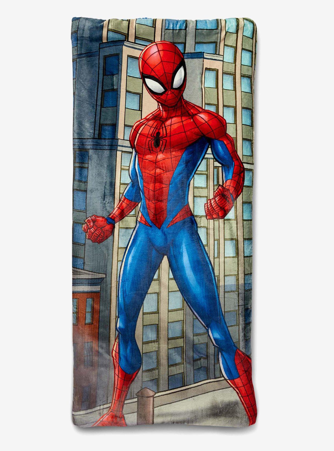 Marvel Spider-Man Slumber Spidey Cloud Sherpa Slumber Bag, , hi-res