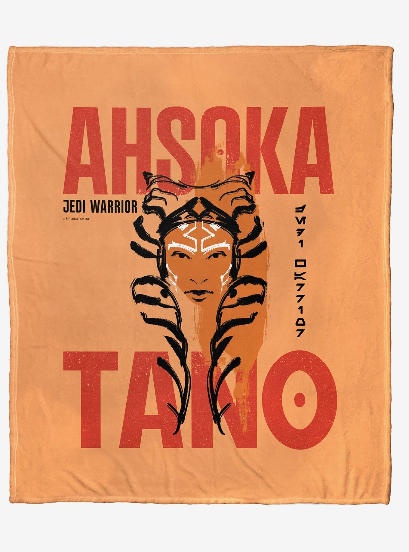 Star Wars Ahsoka Tano Silk Touch Blanket, , hi-res