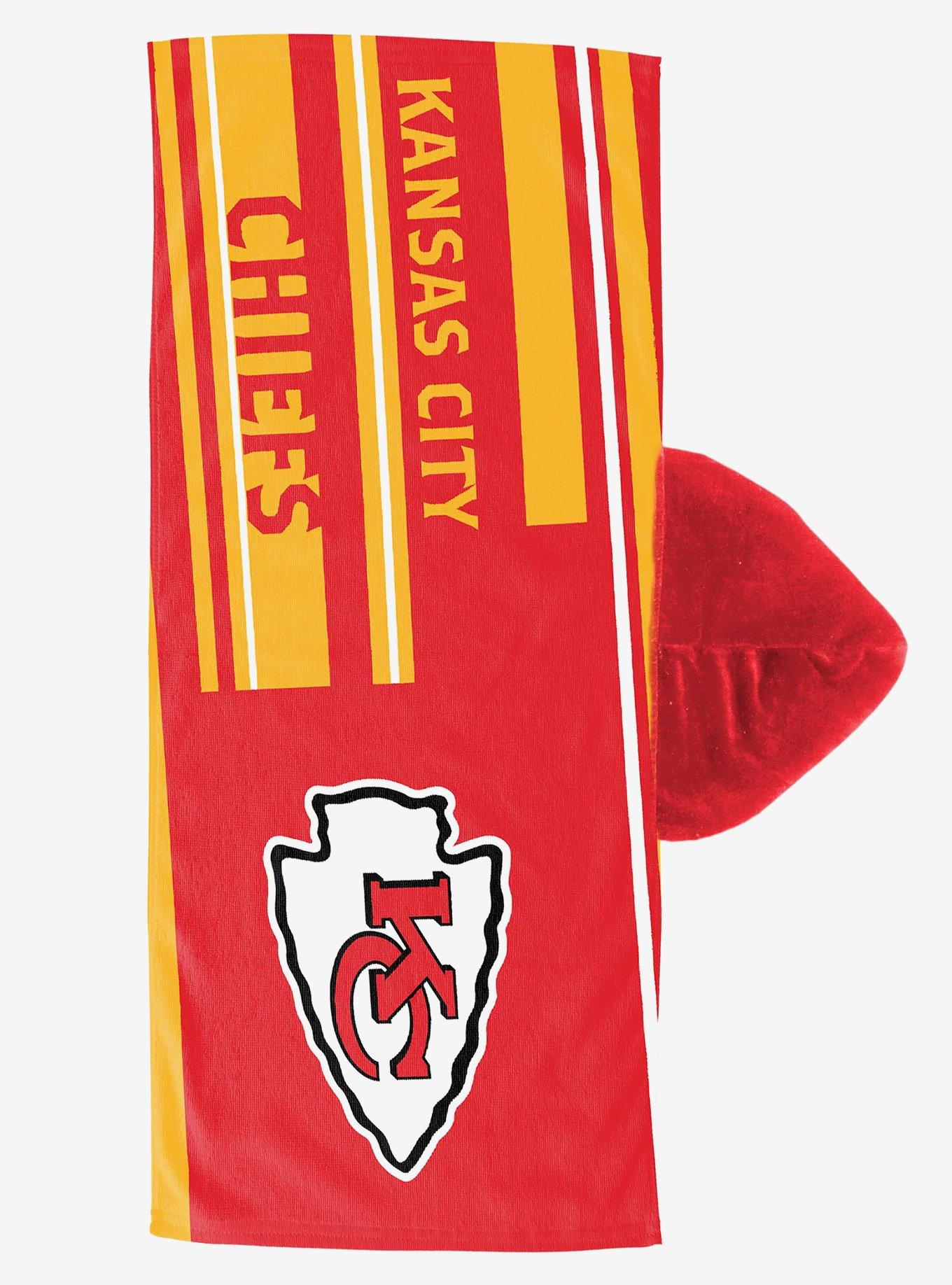 NFL Chiefs Juvy Hooded Towel, , hi-res