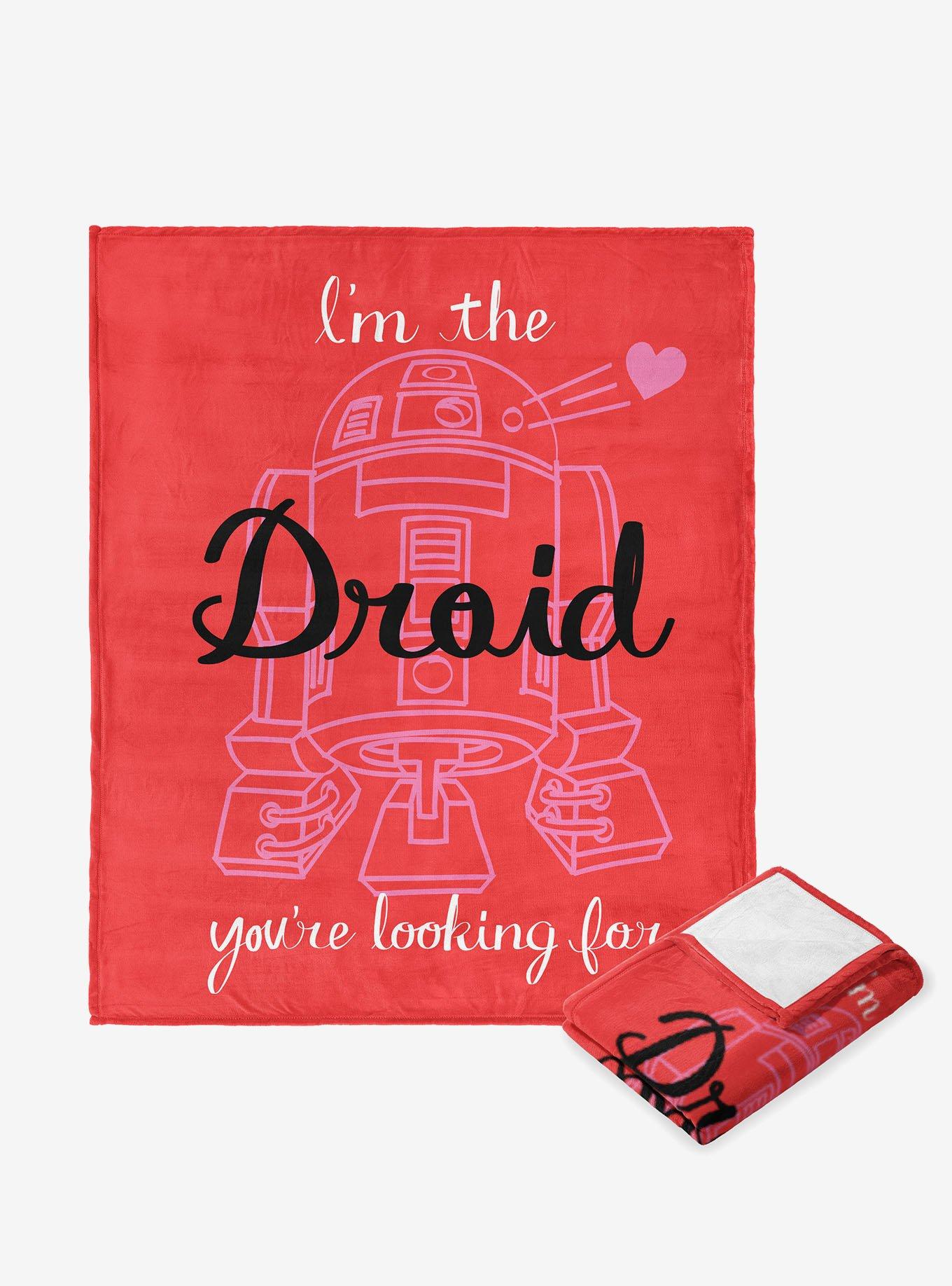 Star Wars Lucas Classic Your Droid Silk Touch Blanket, , hi-res