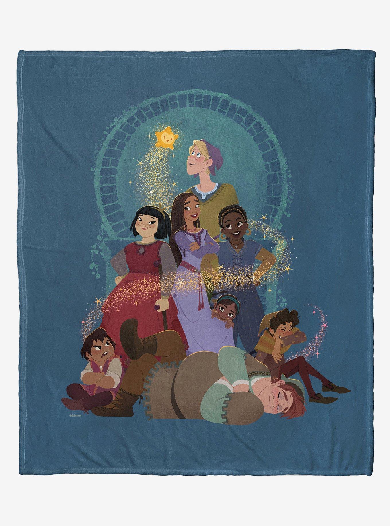 Disney Wish Teen Squad Silk Touch Blanket, , hi-res