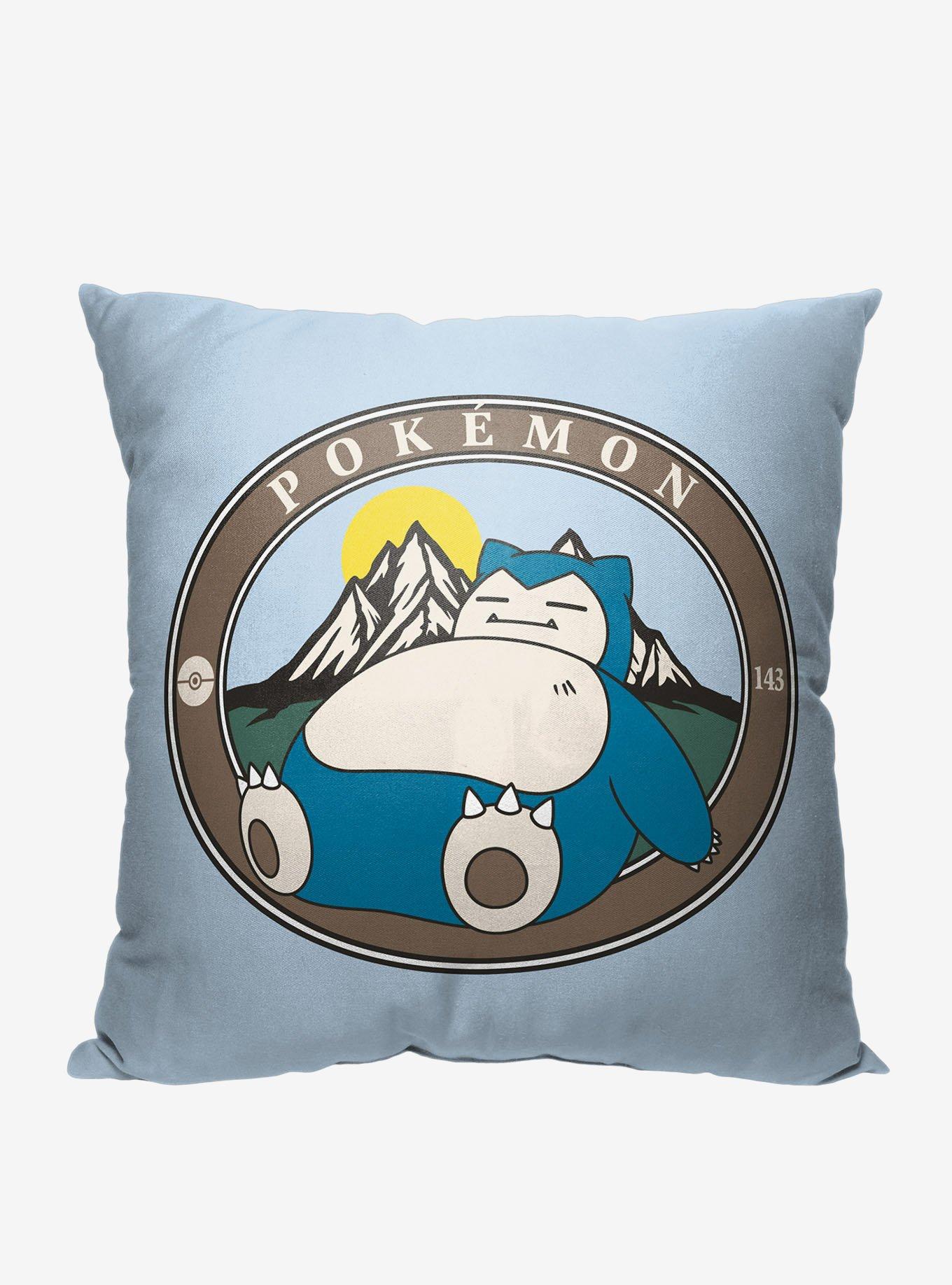 Pokémon Snoring Outdoors Printed Throw Pillow, , hi-res