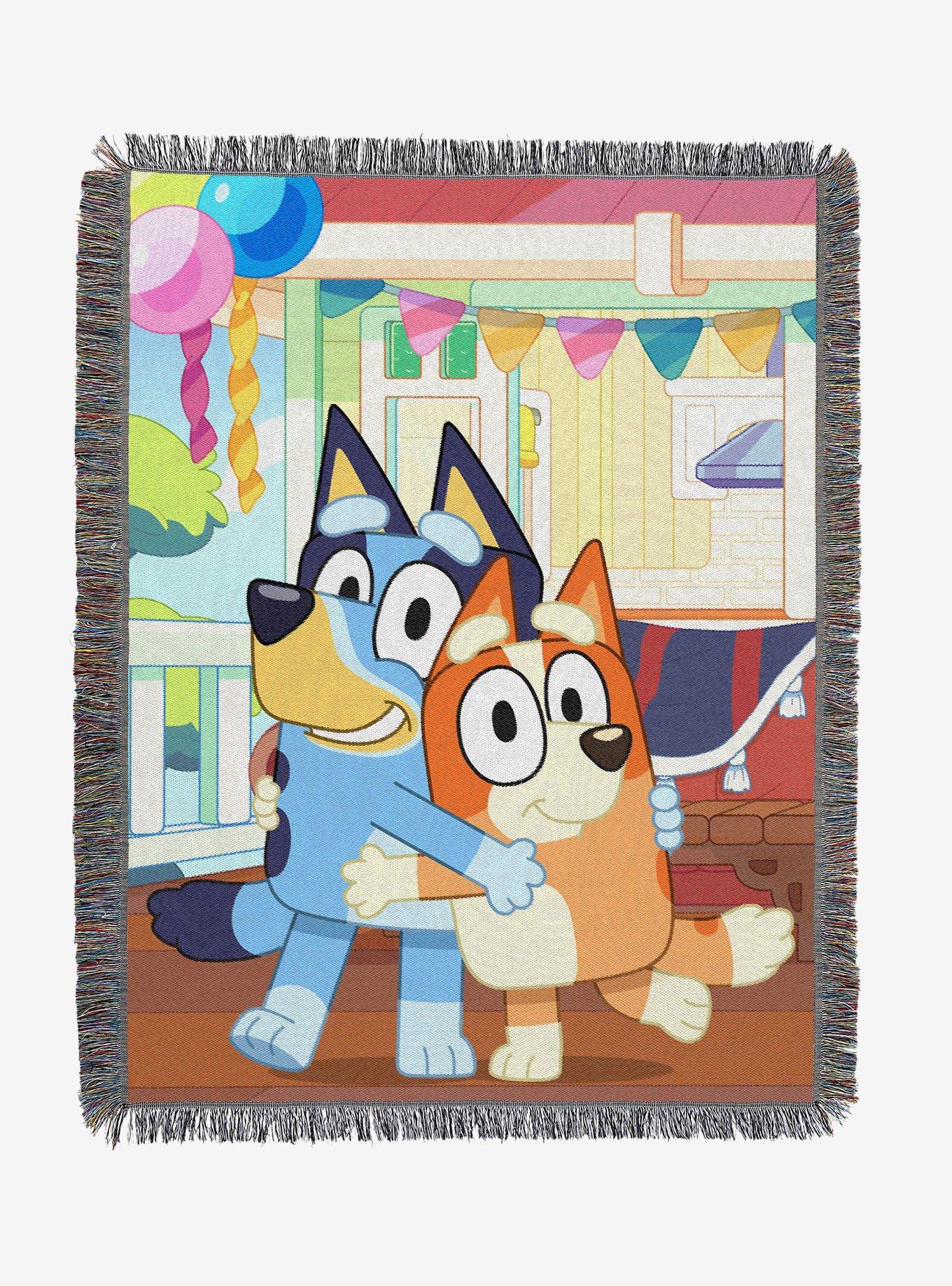 Bluey Sister Celebration Tapestry Throw, , hi-res