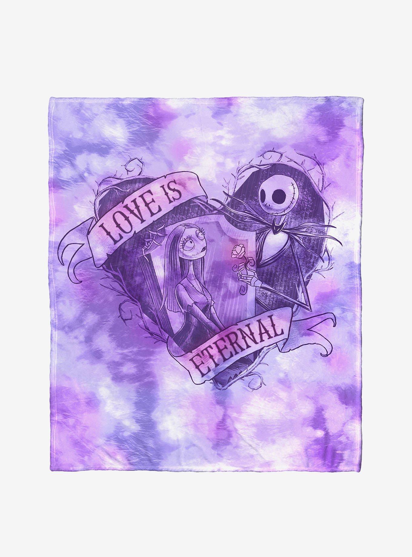 Disney Nightmare Before Christmas Eternal Nightmare Silk Touch Blanket, , hi-res view 1