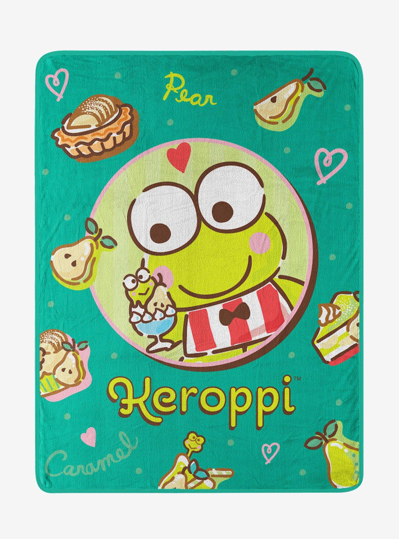 Keroppi Pears Please Micro Raschel Blanket, , hi-res