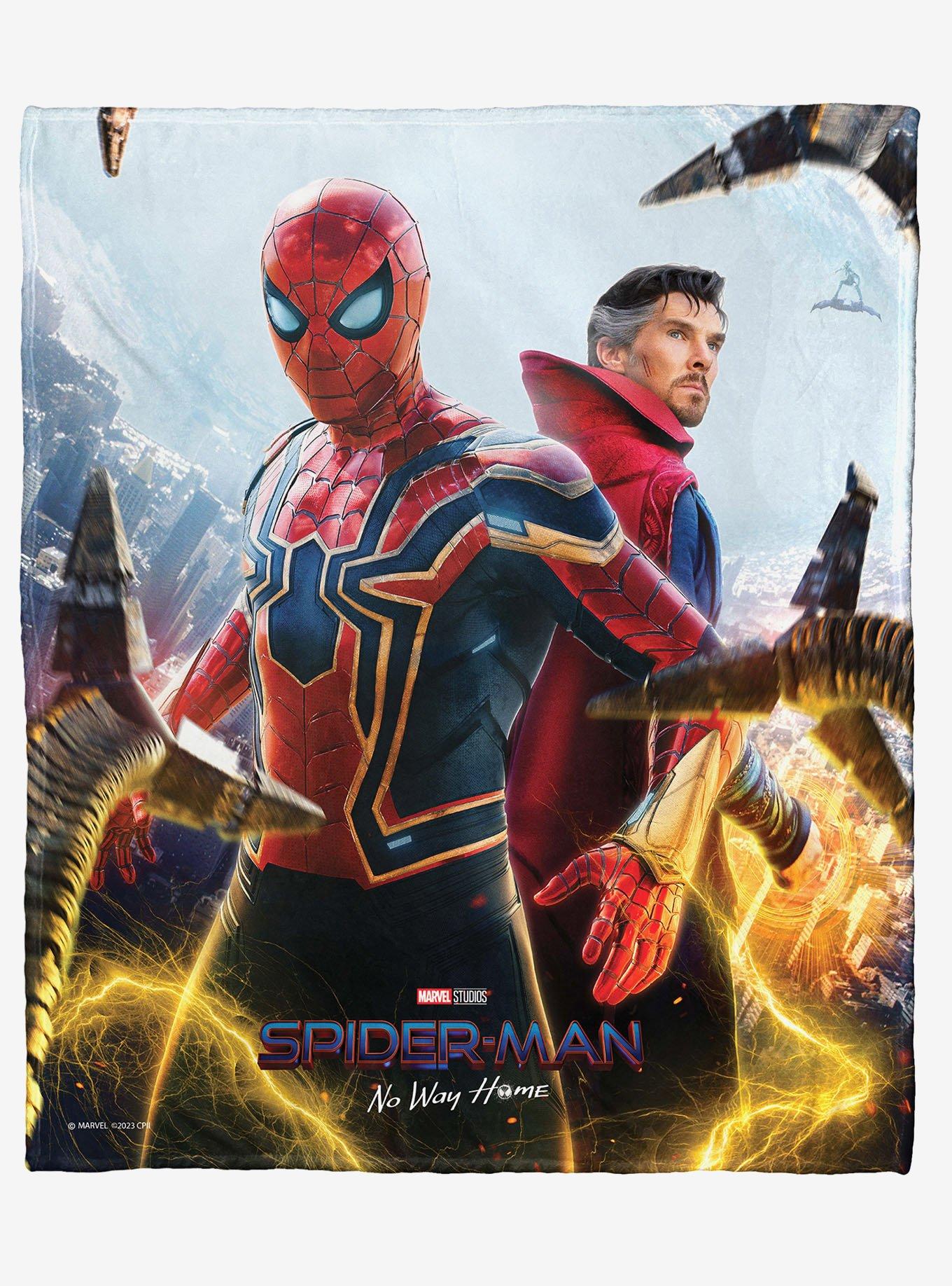 Marvel Spider-Man Strange Spidey Silk Touch Blanket, , hi-res