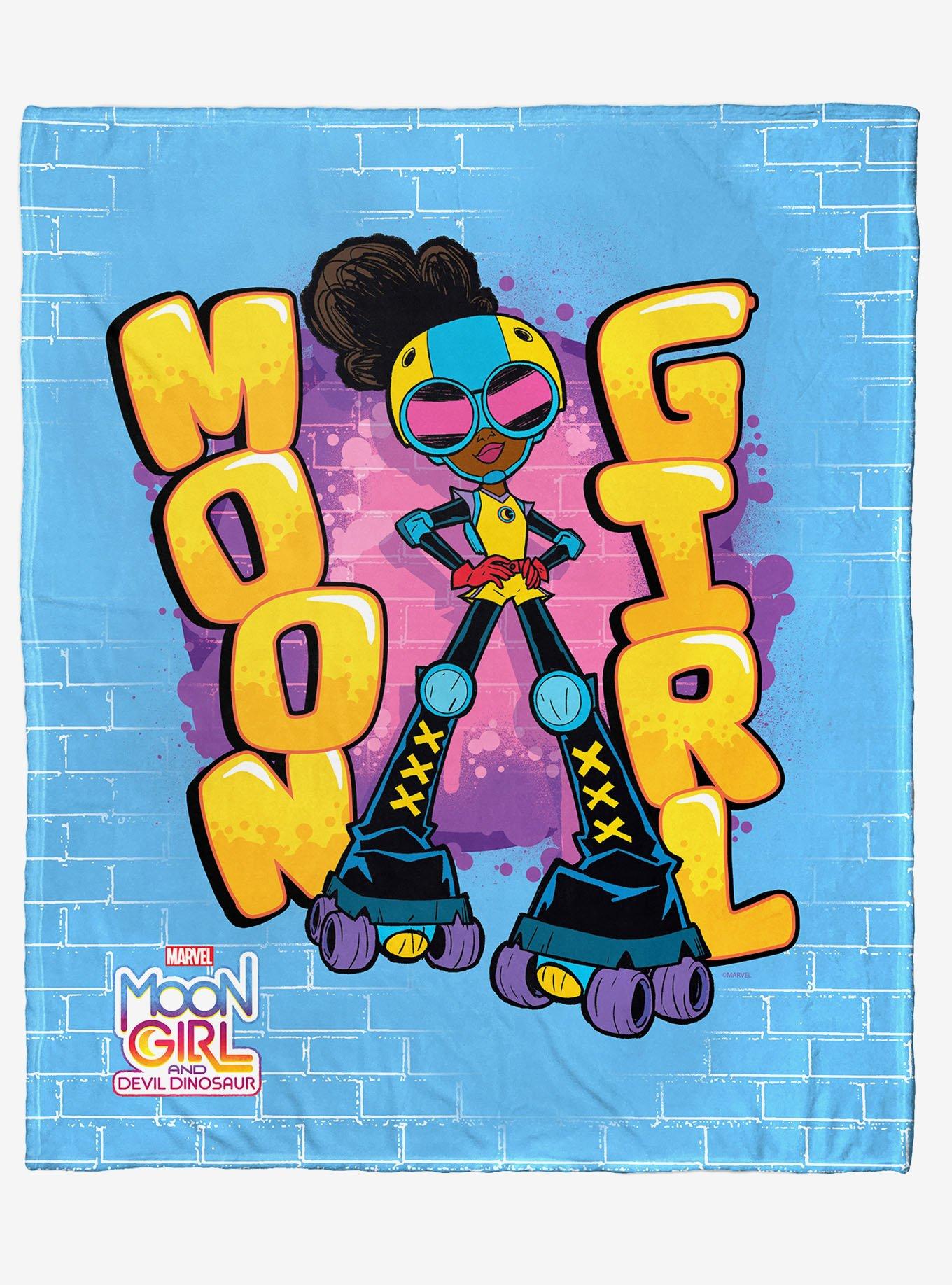 Marvel Moon Girl Silk Touch Blanket, , hi-res