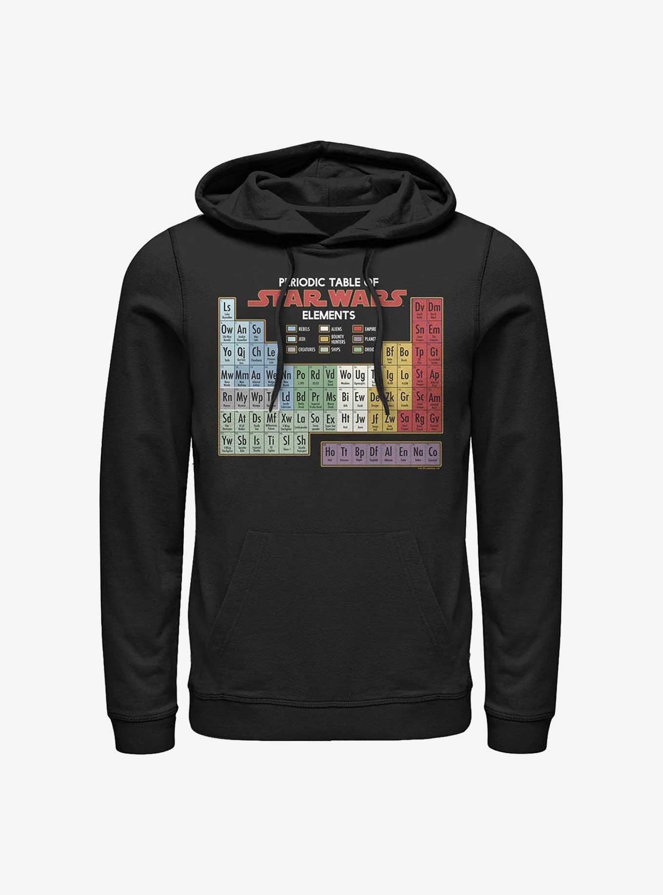 Star Wars Periodic Table Hoodie, BLACK, hi-res