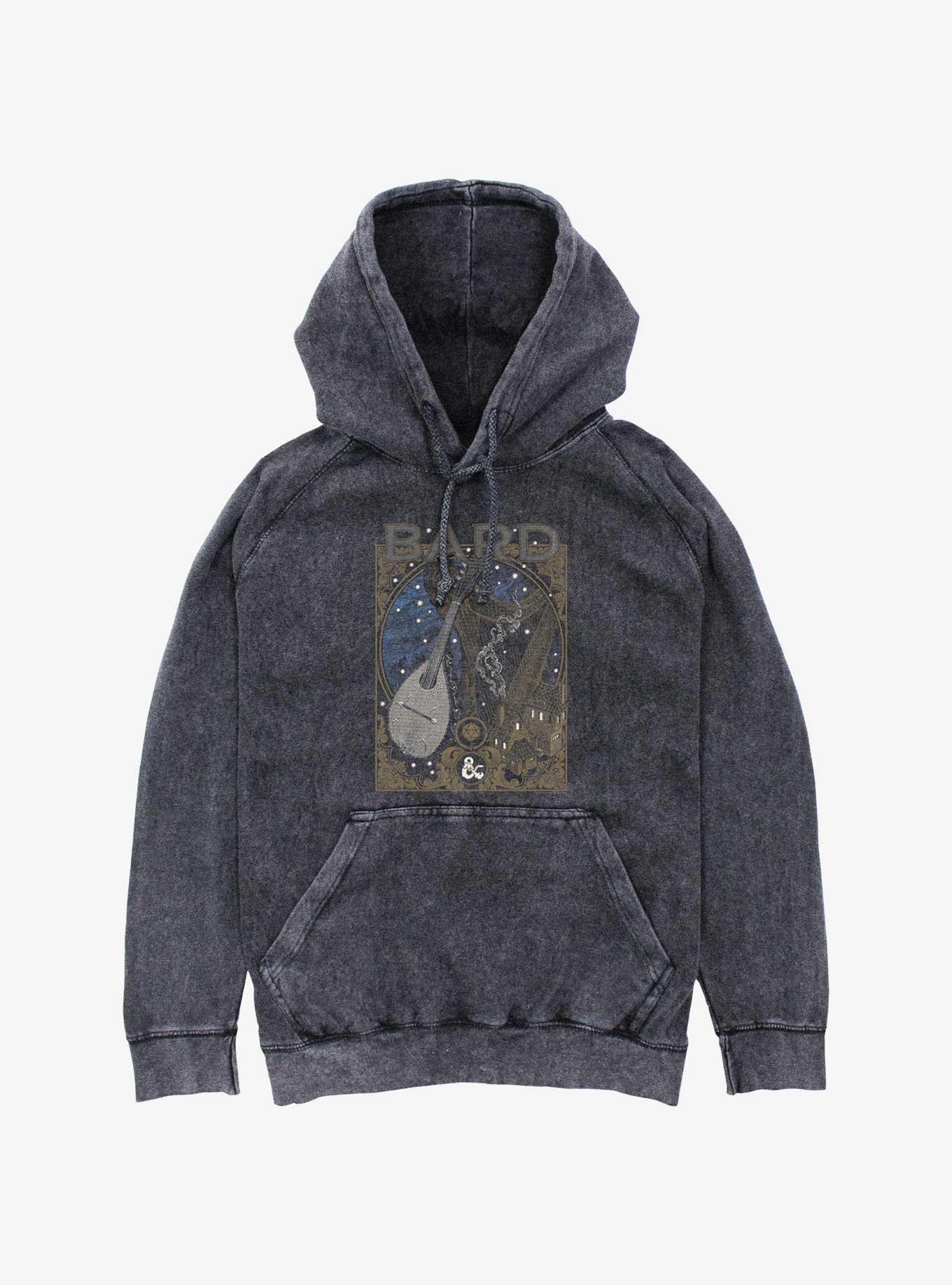 Dungeons & Dragons Bard Mineral Wash Hoodie