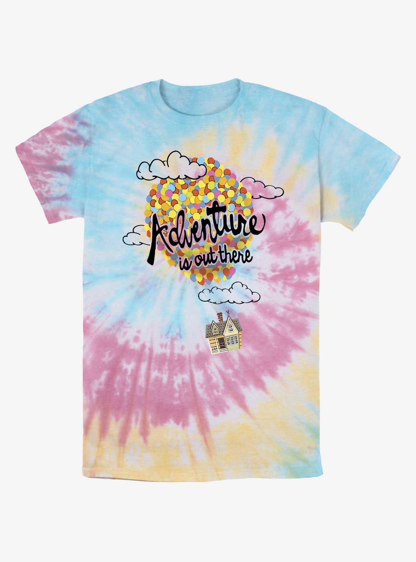 Disney Pixar Up Adventure Is Out There Tie-Dye T-Shirt, , hi-res