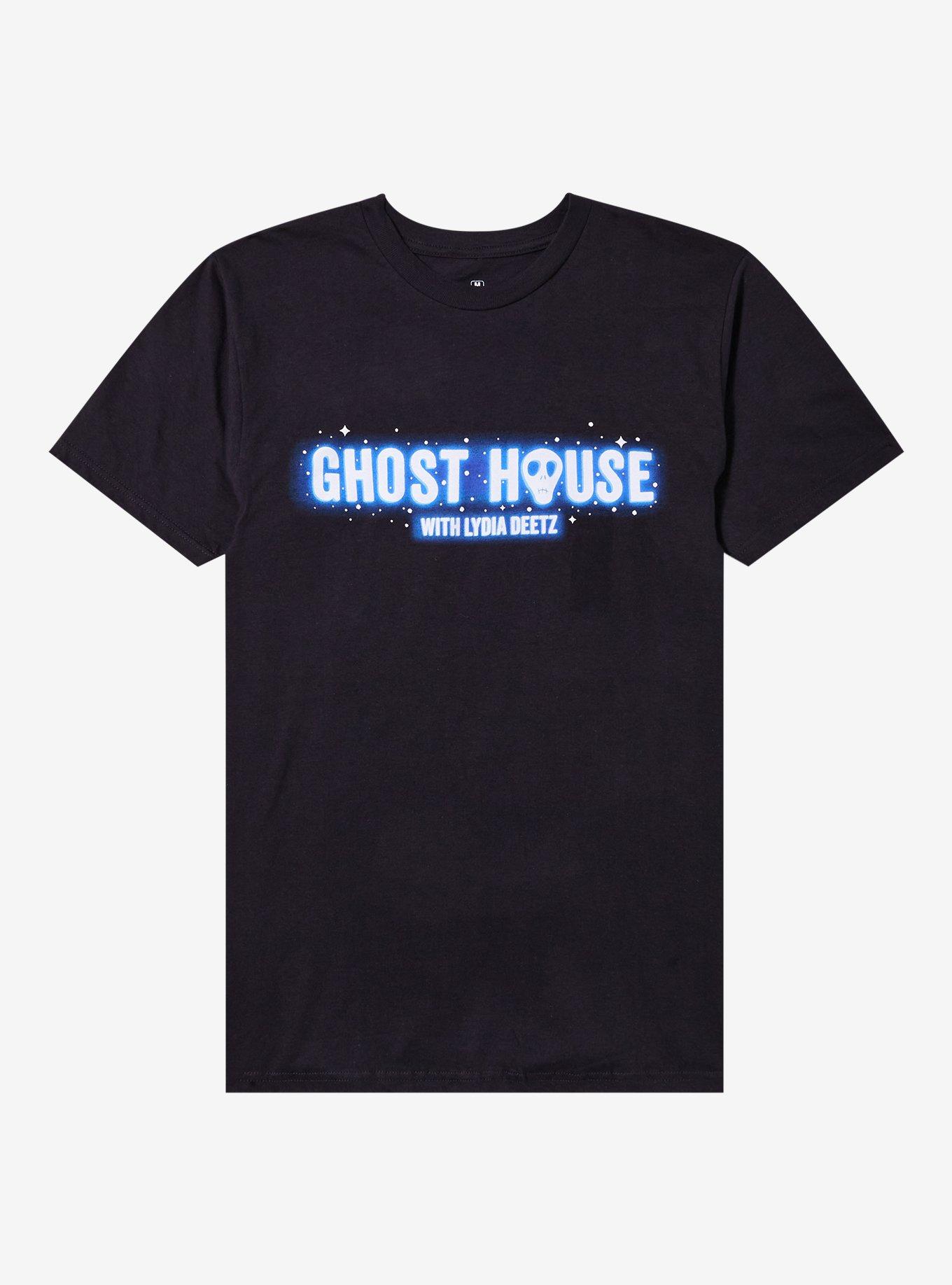 Beetlejuice Beetlejuice Ghost House With Lydia Deetz T-Shirt, , hi-res