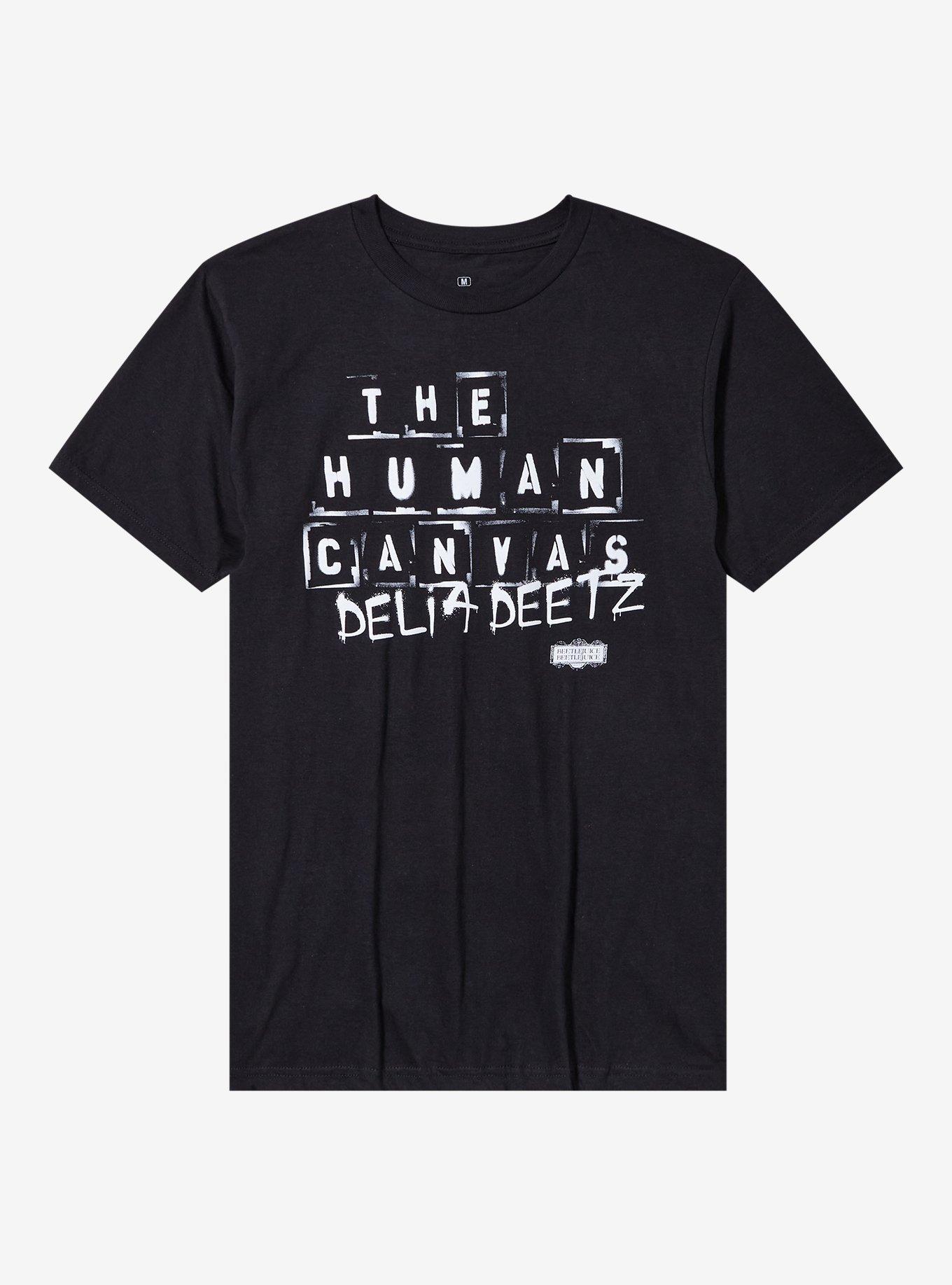 Beetlejuice Beetlejuice Delia Deetz The Human Canvas T-Shirt, , hi-res