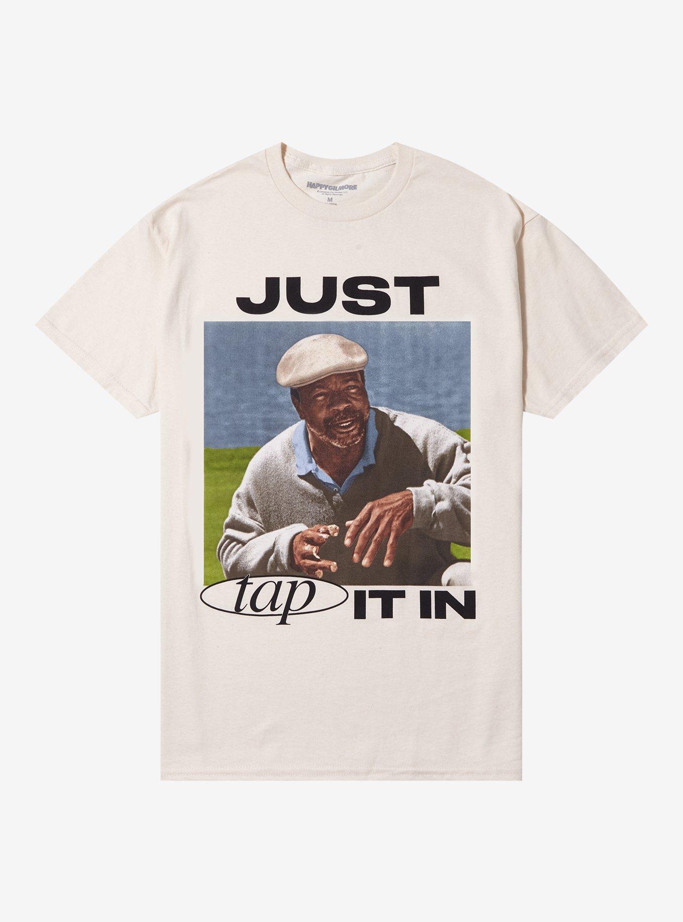 Happy Gilmore Chubbs Peterson Quote T-Shirt, SAND, hi-res