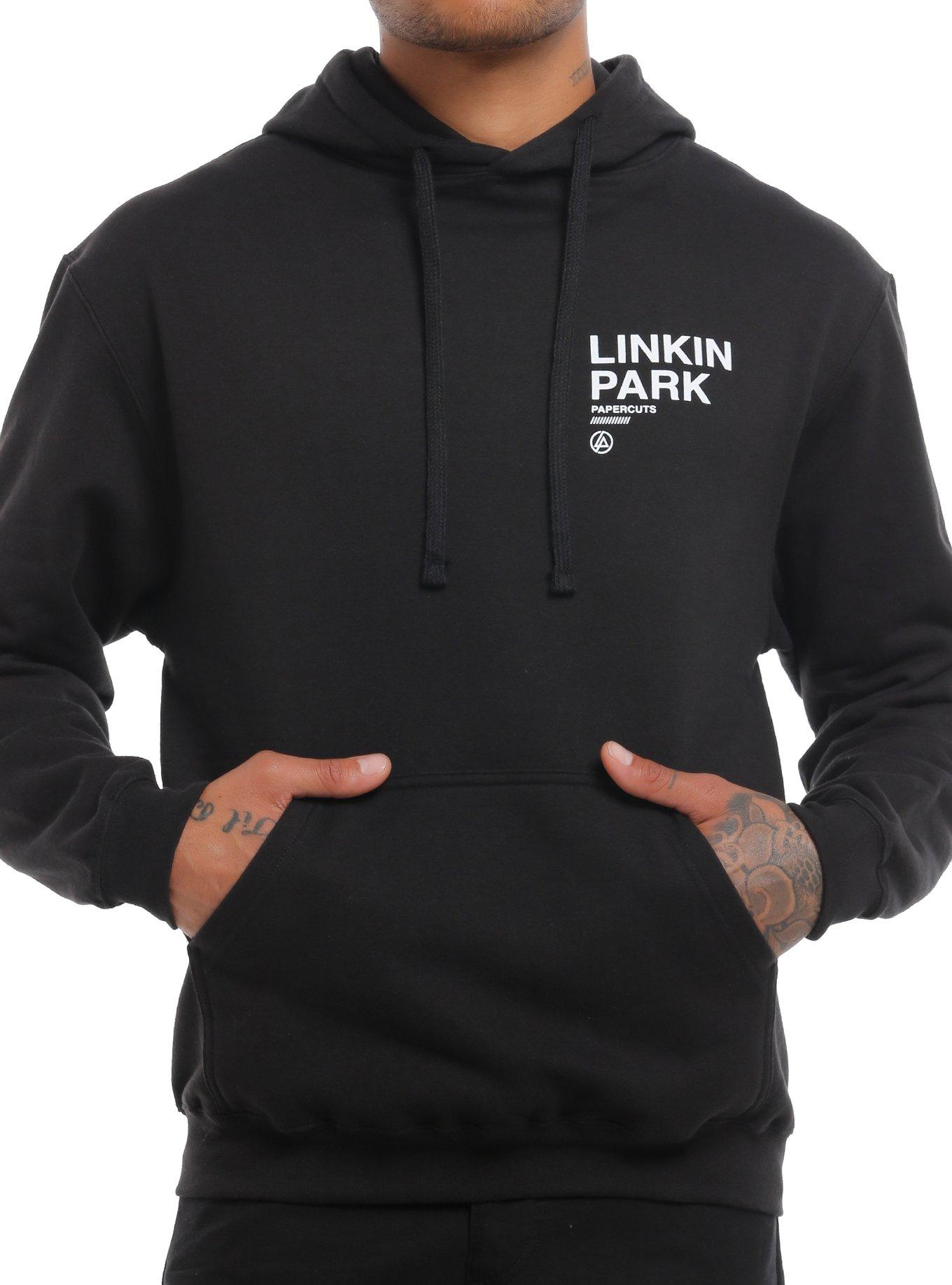 Linkin Park Papercuts Tracklist Hoodie, BLACK, hi-res