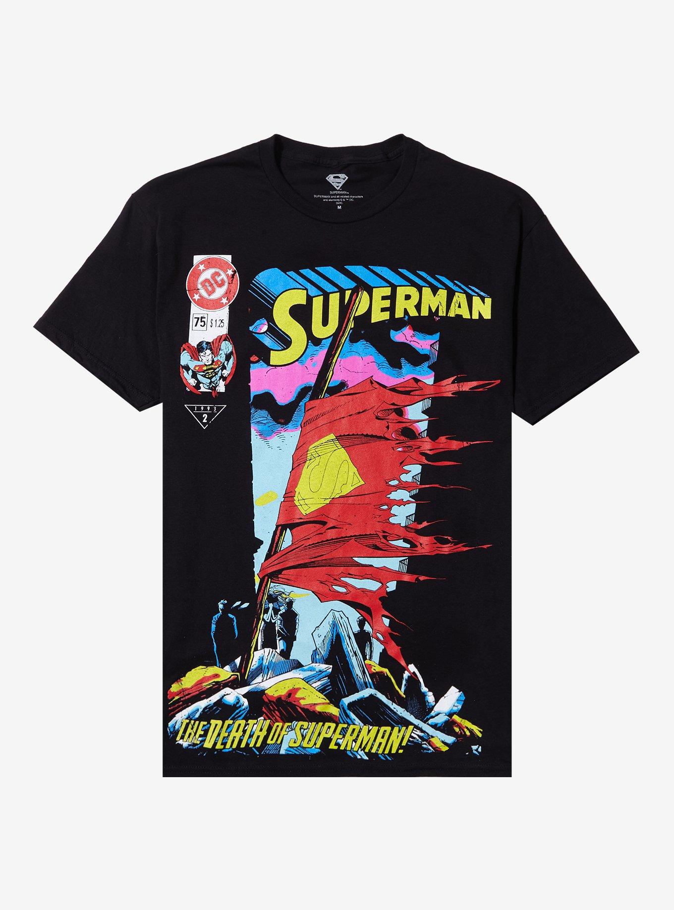 DC Comics Death Of Superman Comic Cover T-Shirt, , hi-res