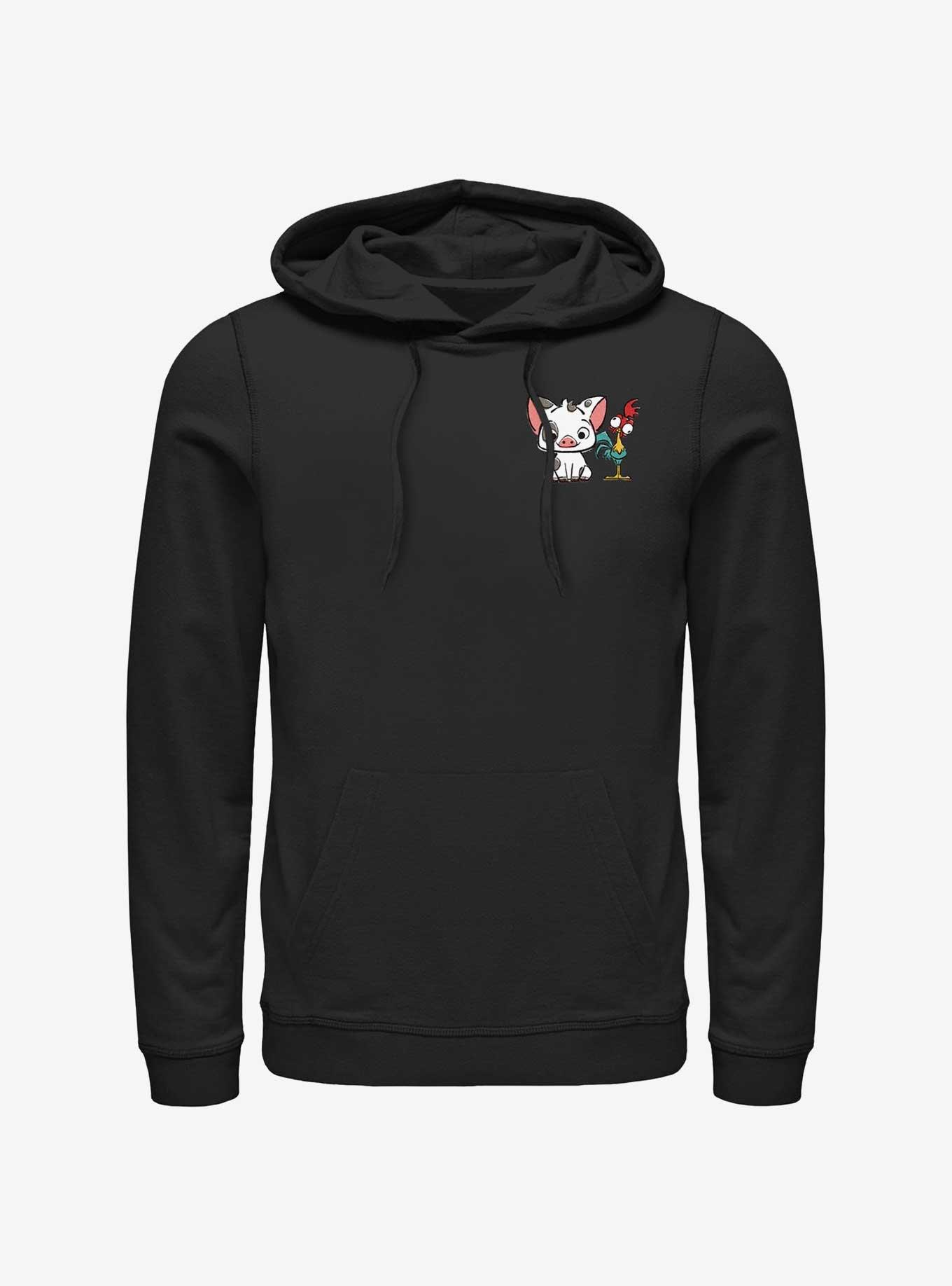 Disney Moana Pua and Hei Hei Pals Pocket Hoodie, BLACK, hi-res