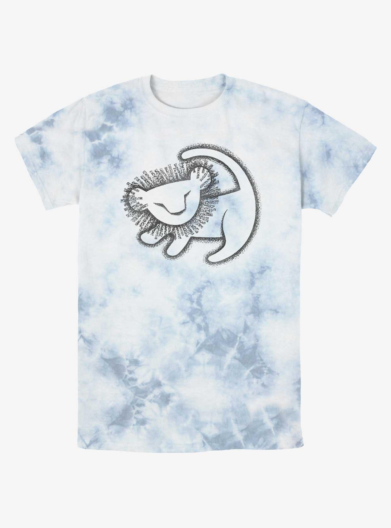 Disney The Lion King Simba Cave Painting Tie-Dye T-Shirt, , hi-res