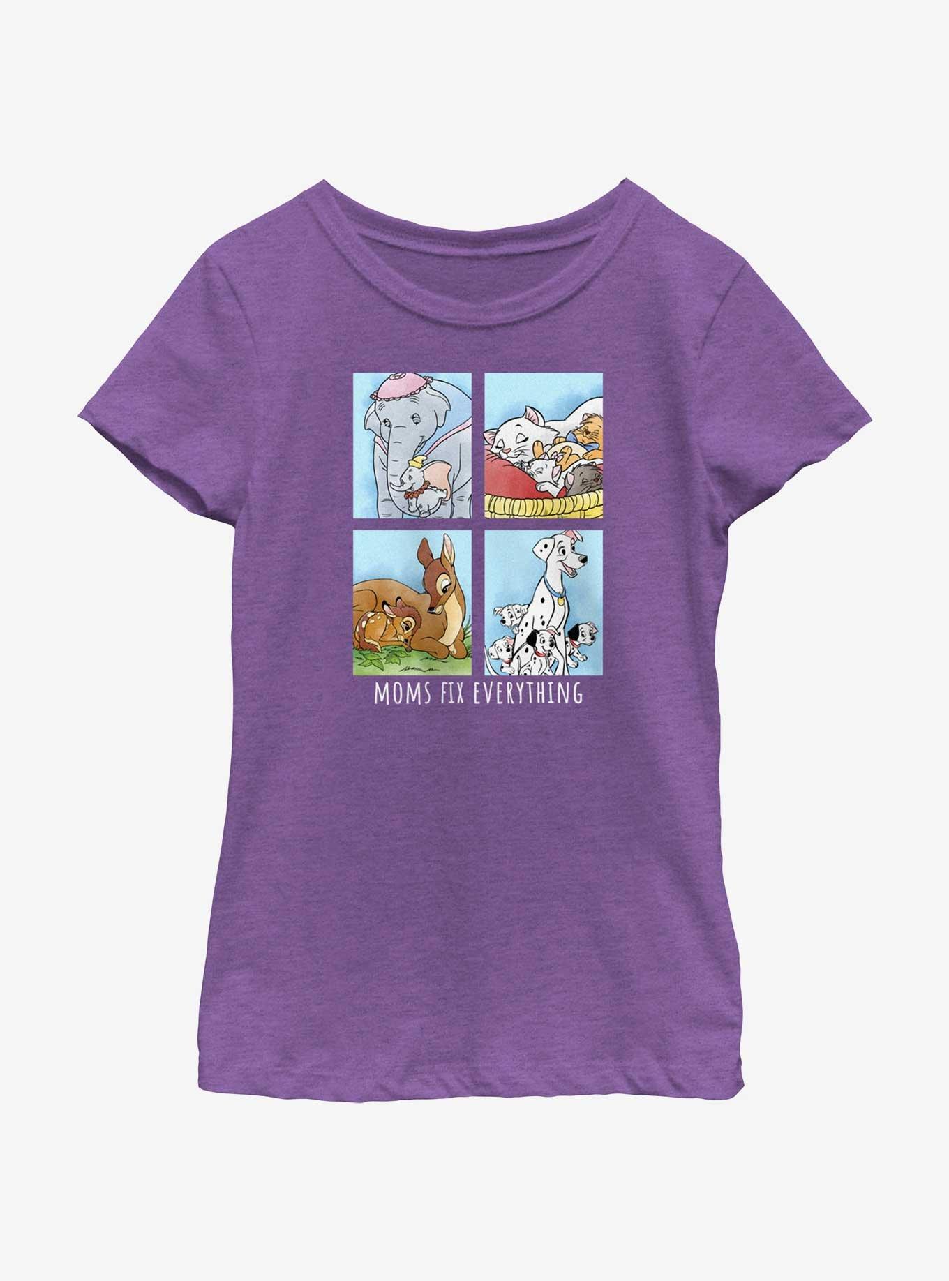 Disney Channel Moms Fix Everything Youth Girls T-Shirt, PURPLE BERRY, hi-res