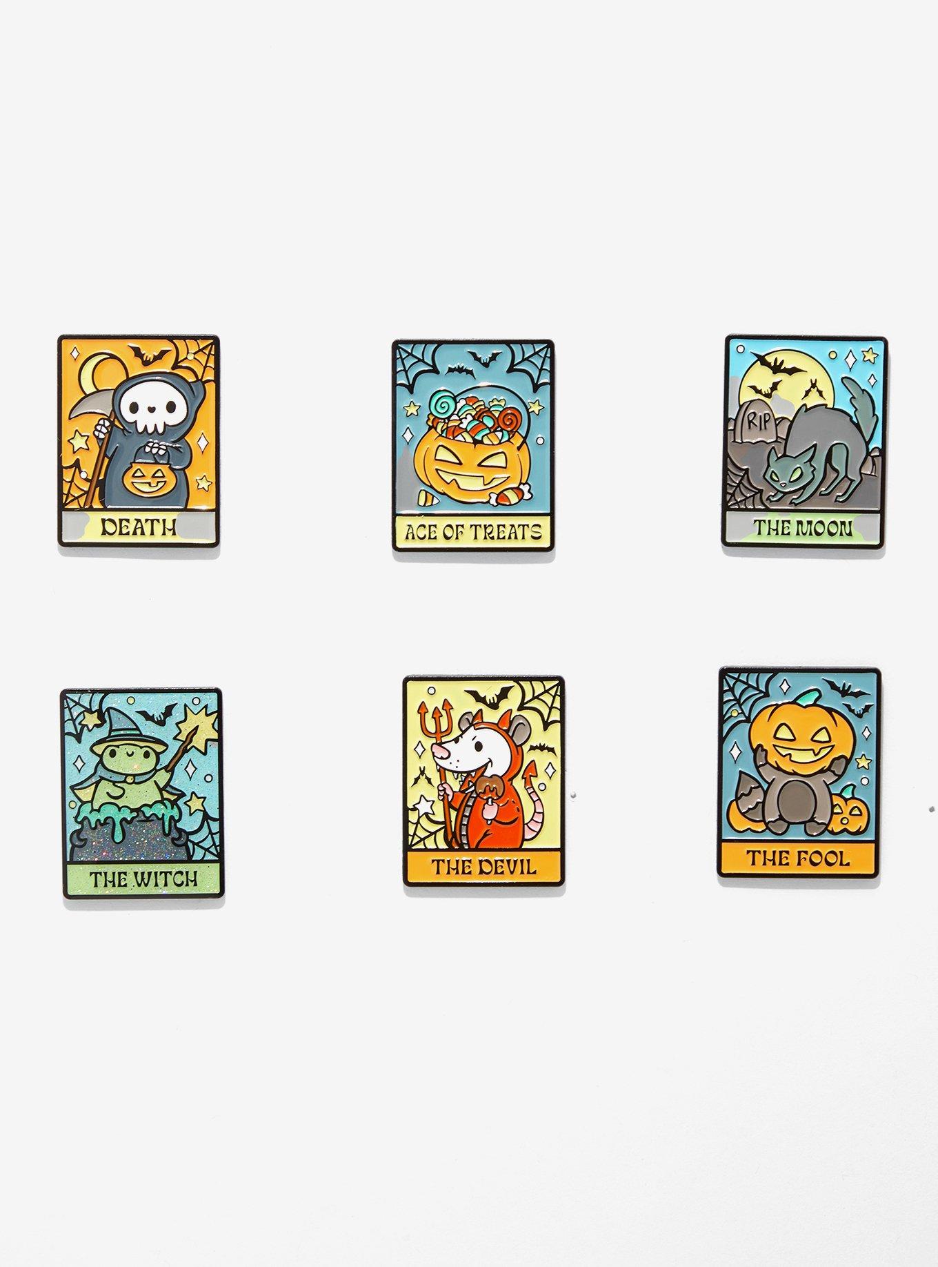 Spooky Readings Tarot Card Blind Bag Enamel Pin