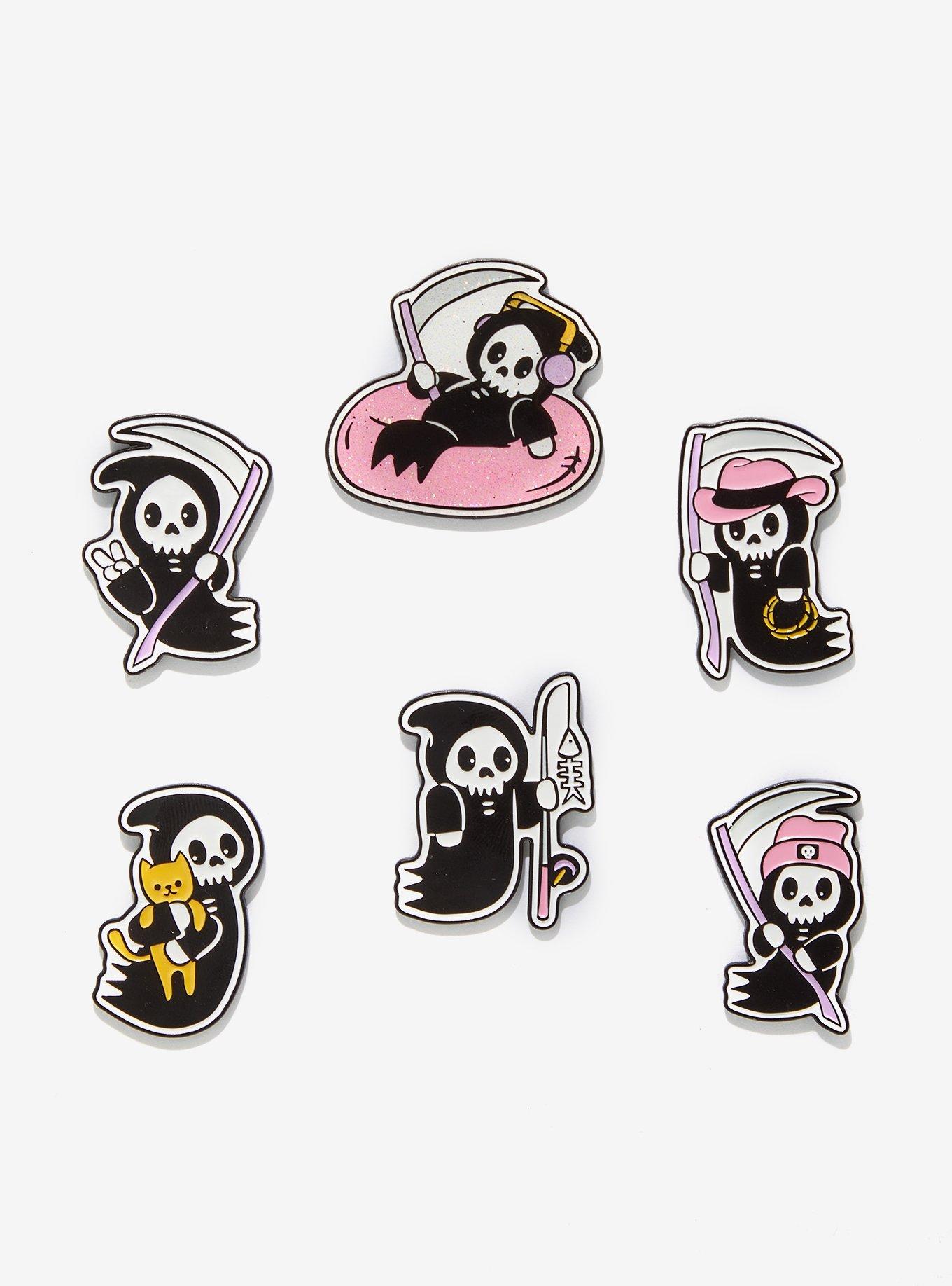 Bonesy Skeleton Reaper Blind Box Enamel Pin