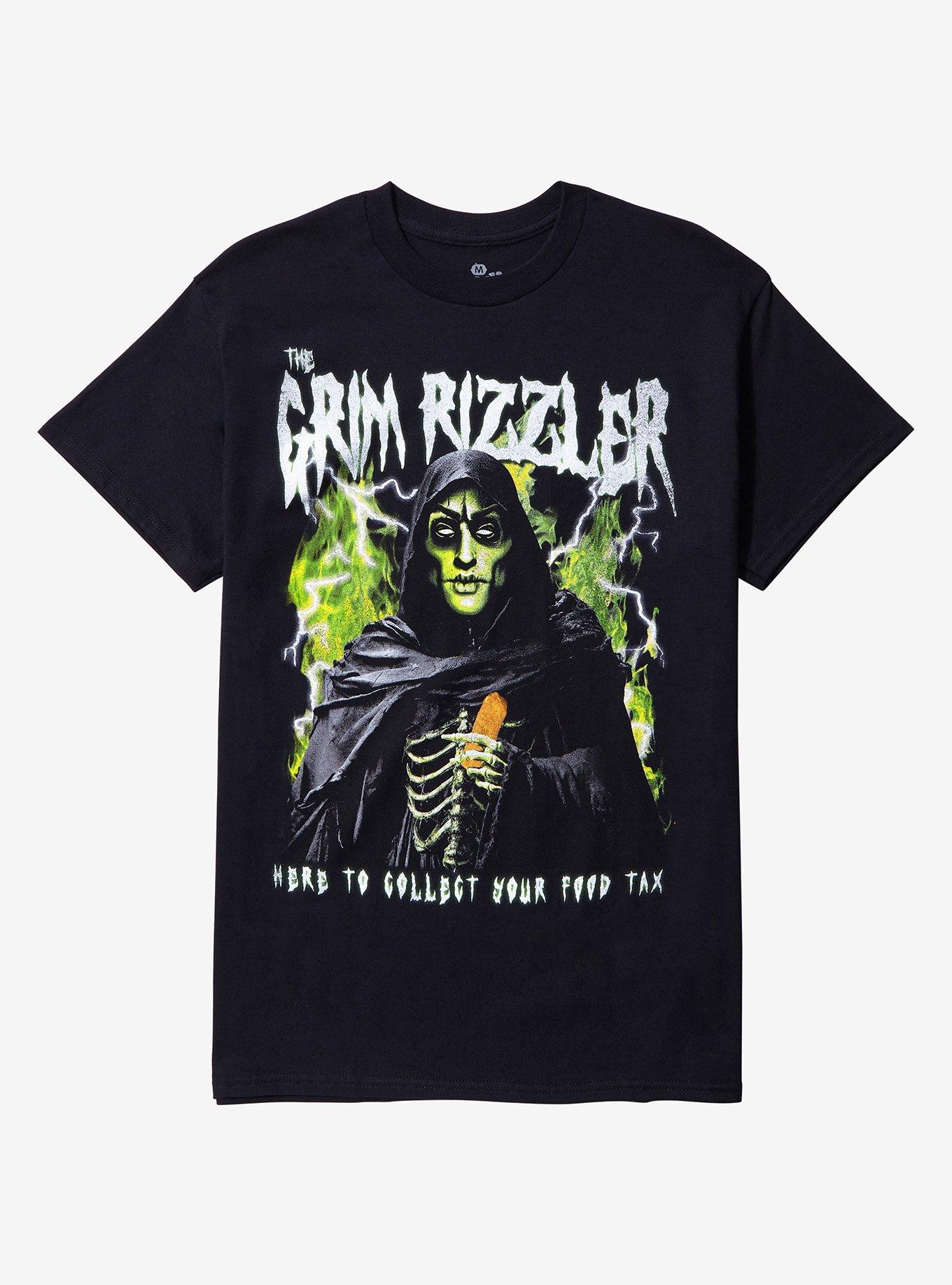 The Grim Rizzler T-Shirt By Goodie Two Sleeves, , hi-res