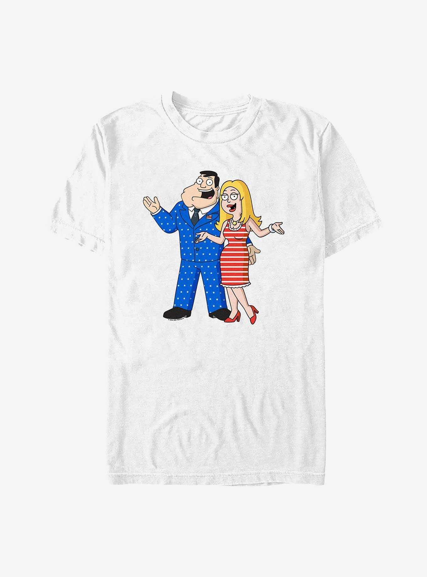 American Dad Stan & Fran Americana T-Shirt, , hi-res