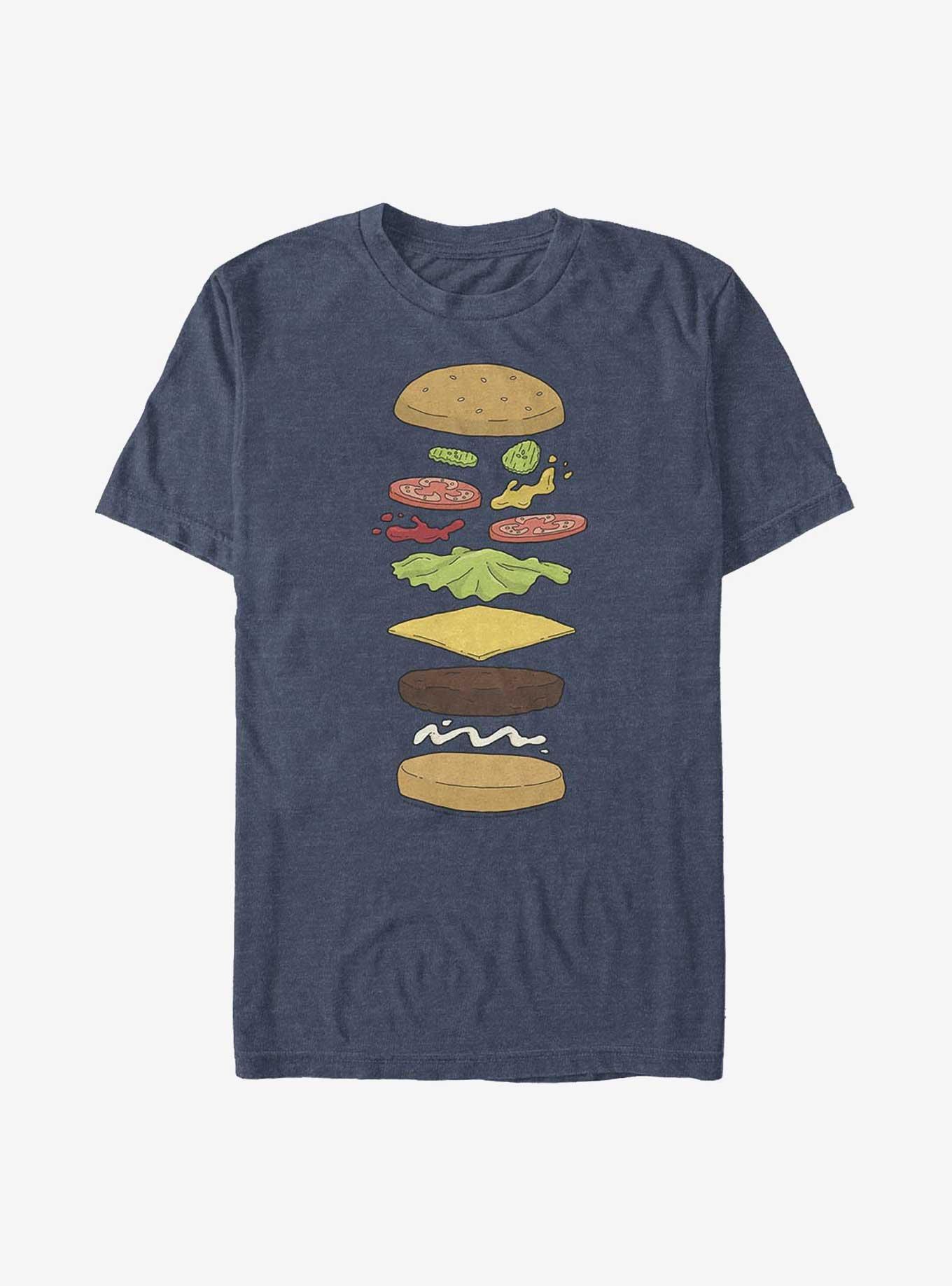 Bob's Burgers Burger Diagram T-Shirt, , hi-res