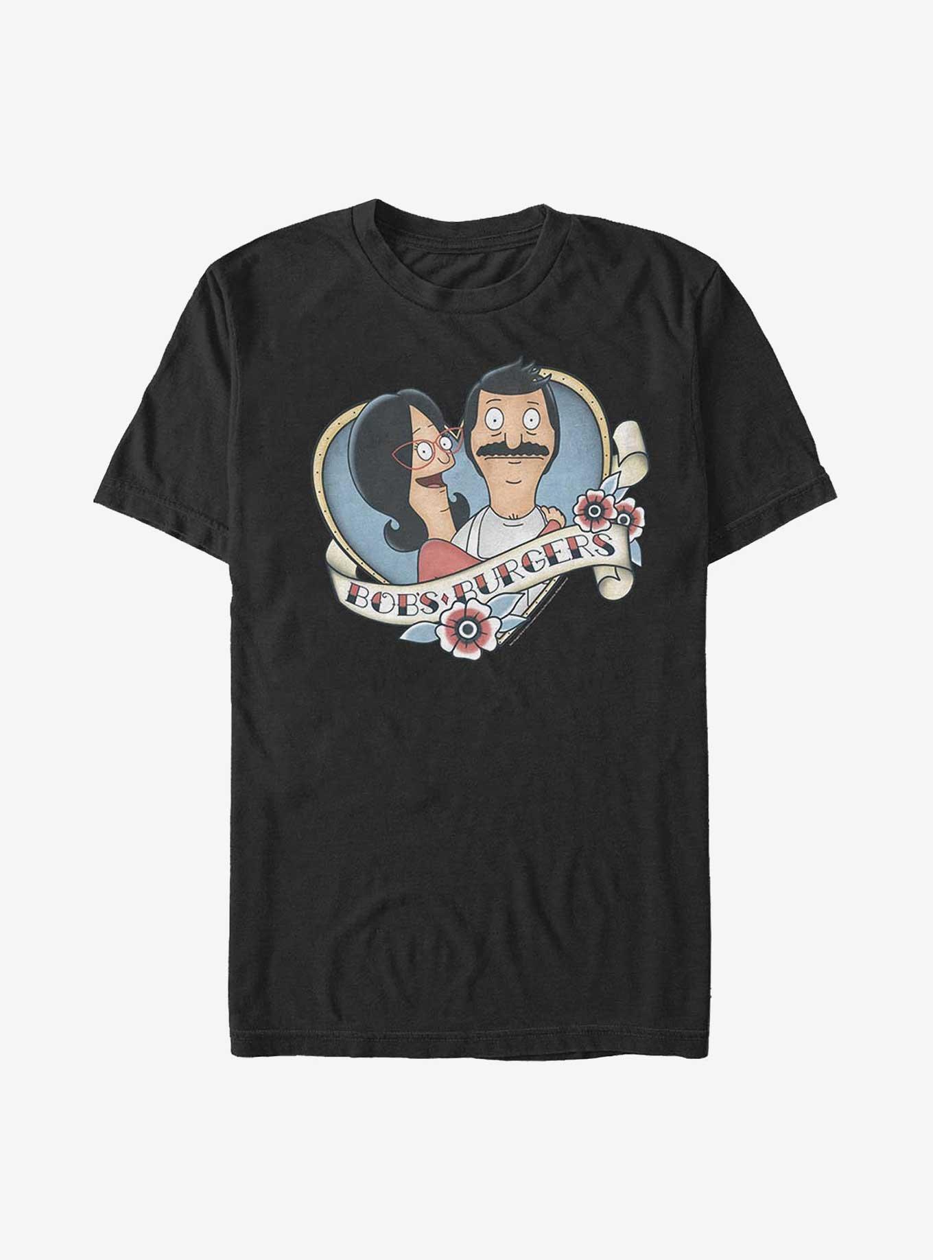 Bob's Burgers Bob & Linda Tattoo T-Shirt, , hi-res