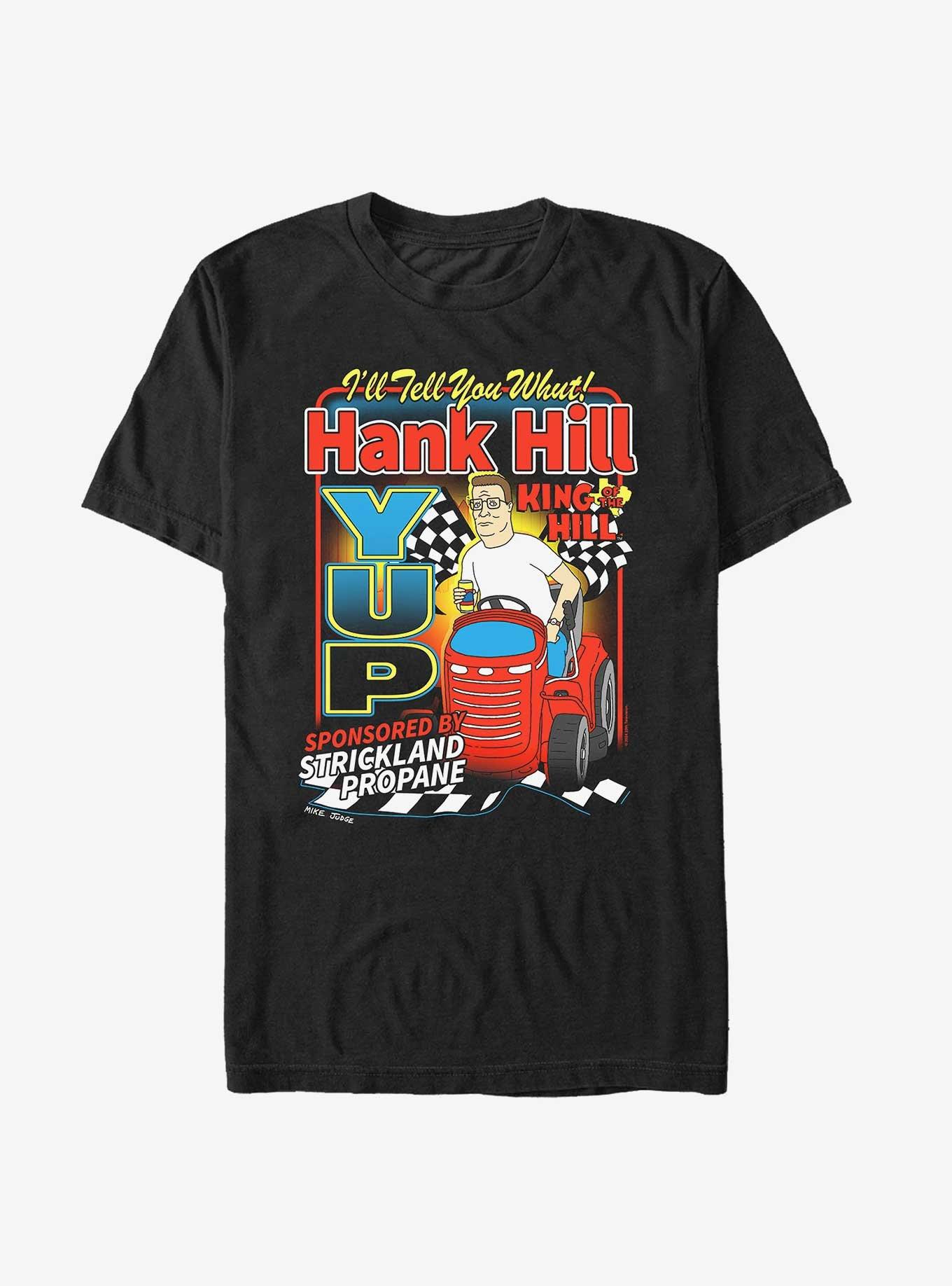 King of the Hill Hank Hill Yup Racing T-Shirt, , hi-res