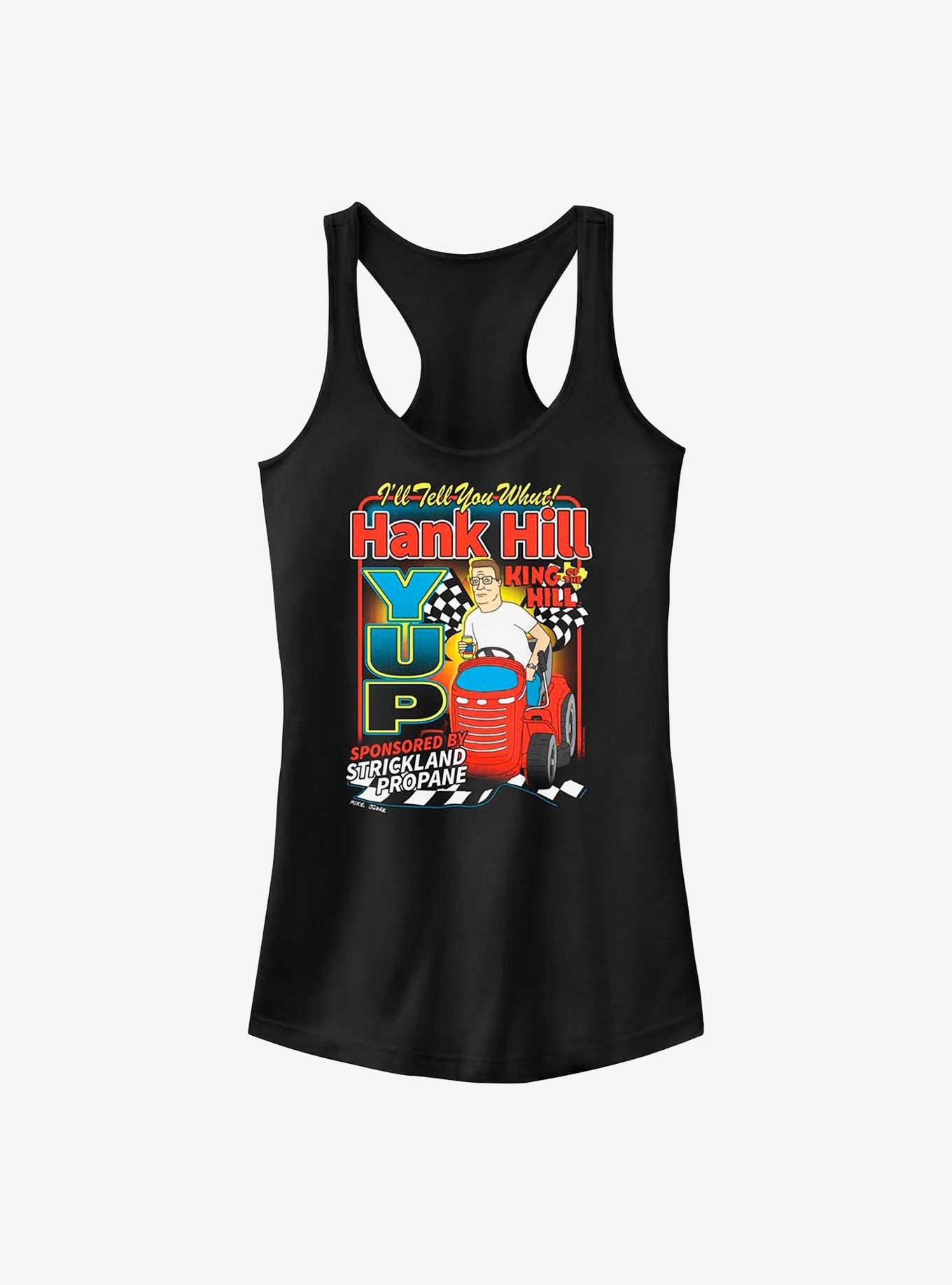 King of the Hill Hank Hill Yup Racing Girls Tank, , hi-res