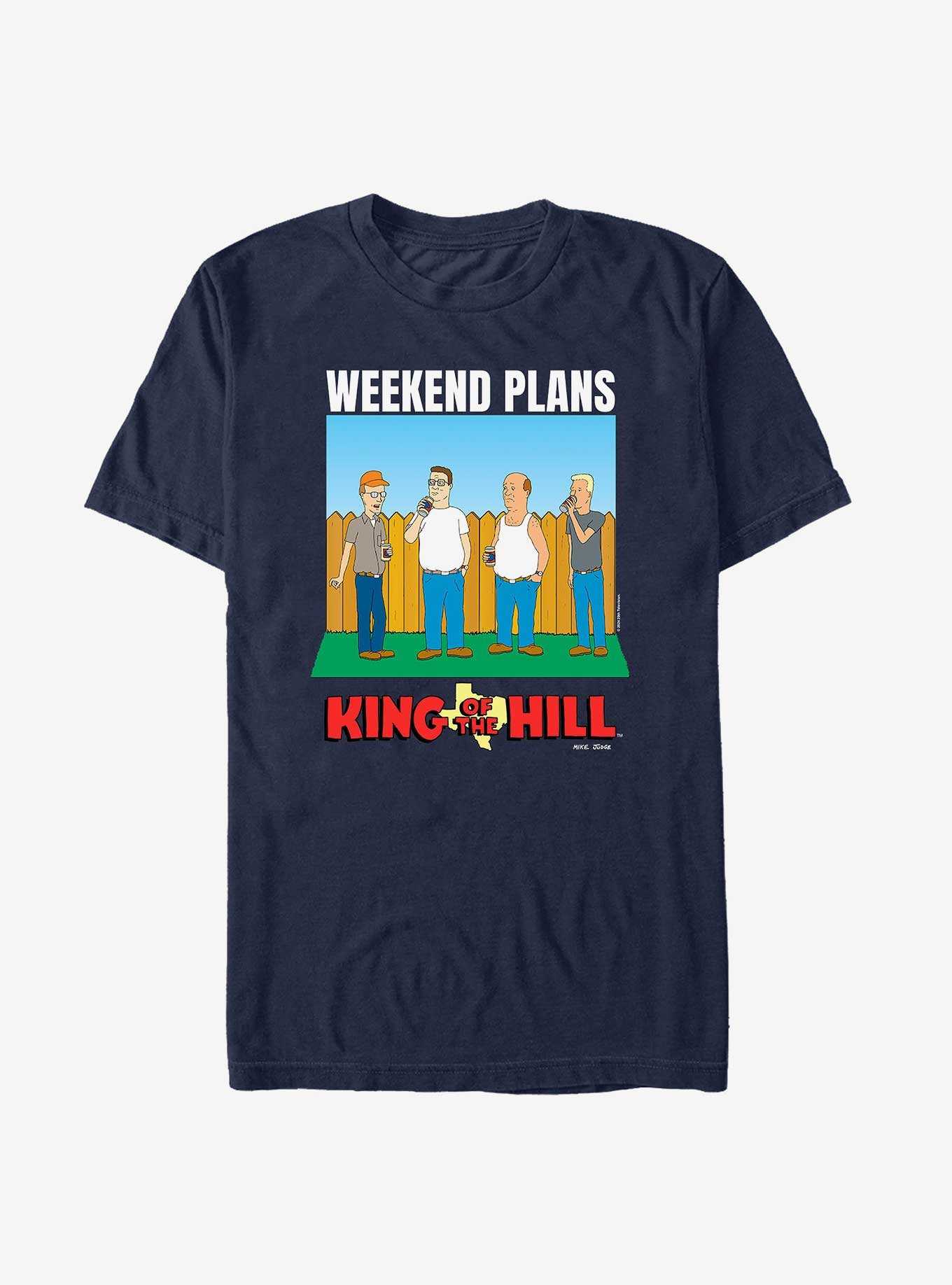 King of the Hill Weekend Plans T-Shirt, , hi-res
