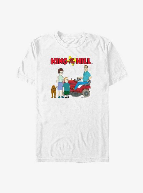 King of the Hill Logo Fam T-Shirt - WHITE | Hot Topic