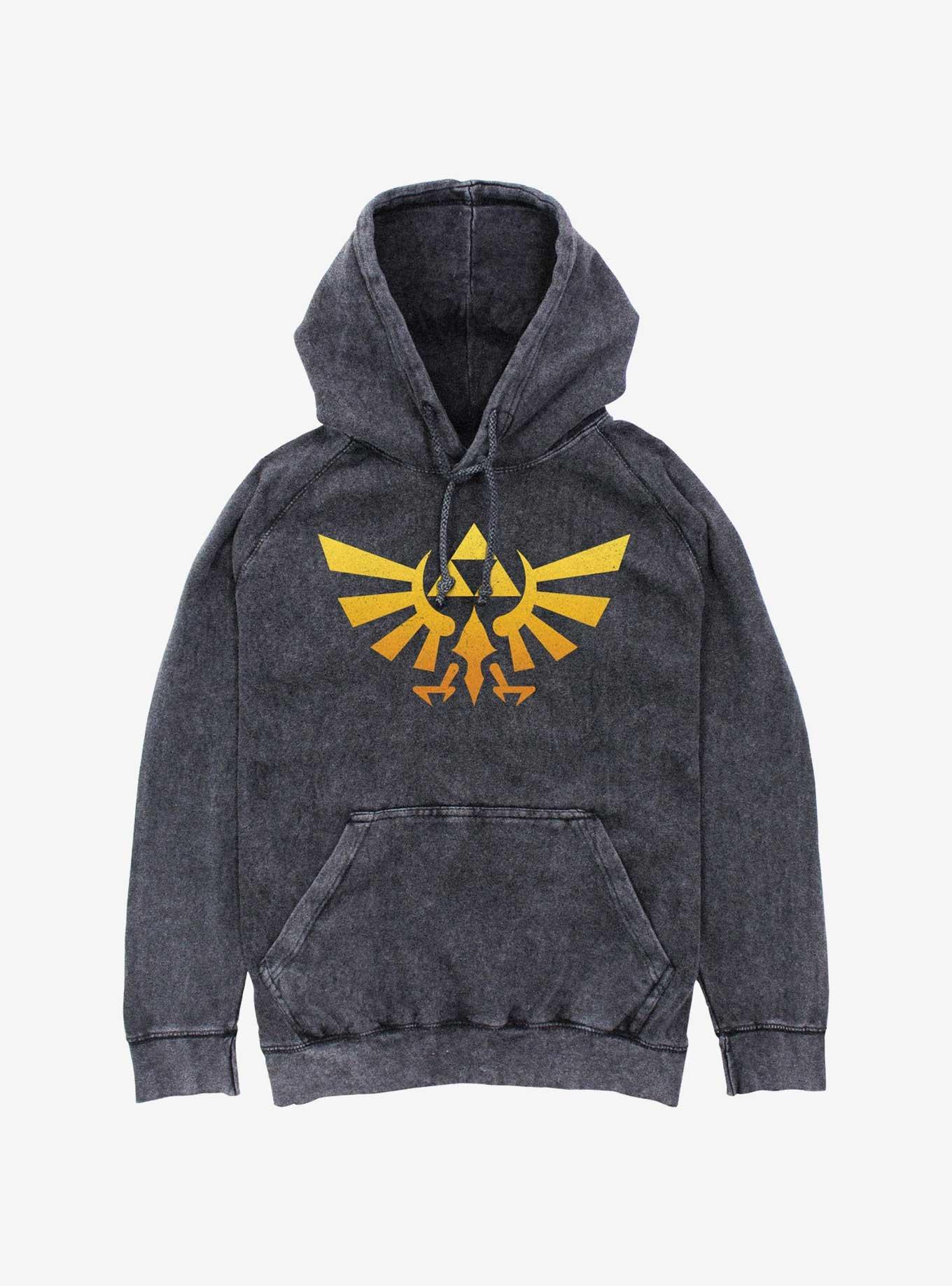 Nintendo Gradient Tri-Force Mineral Wash Hoodie